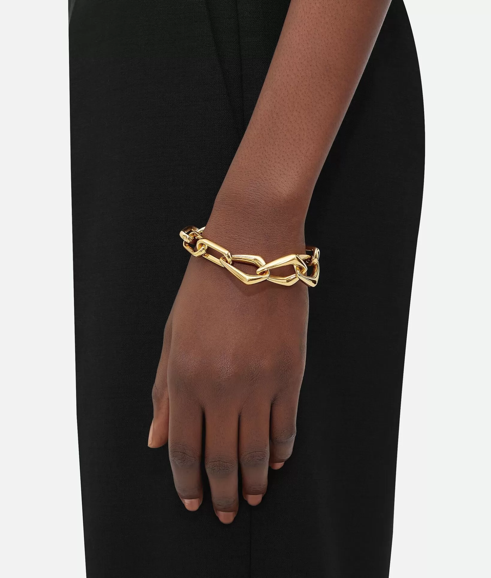 Bracelets>Bottega Veneta Chain Bracelet Yellow gold