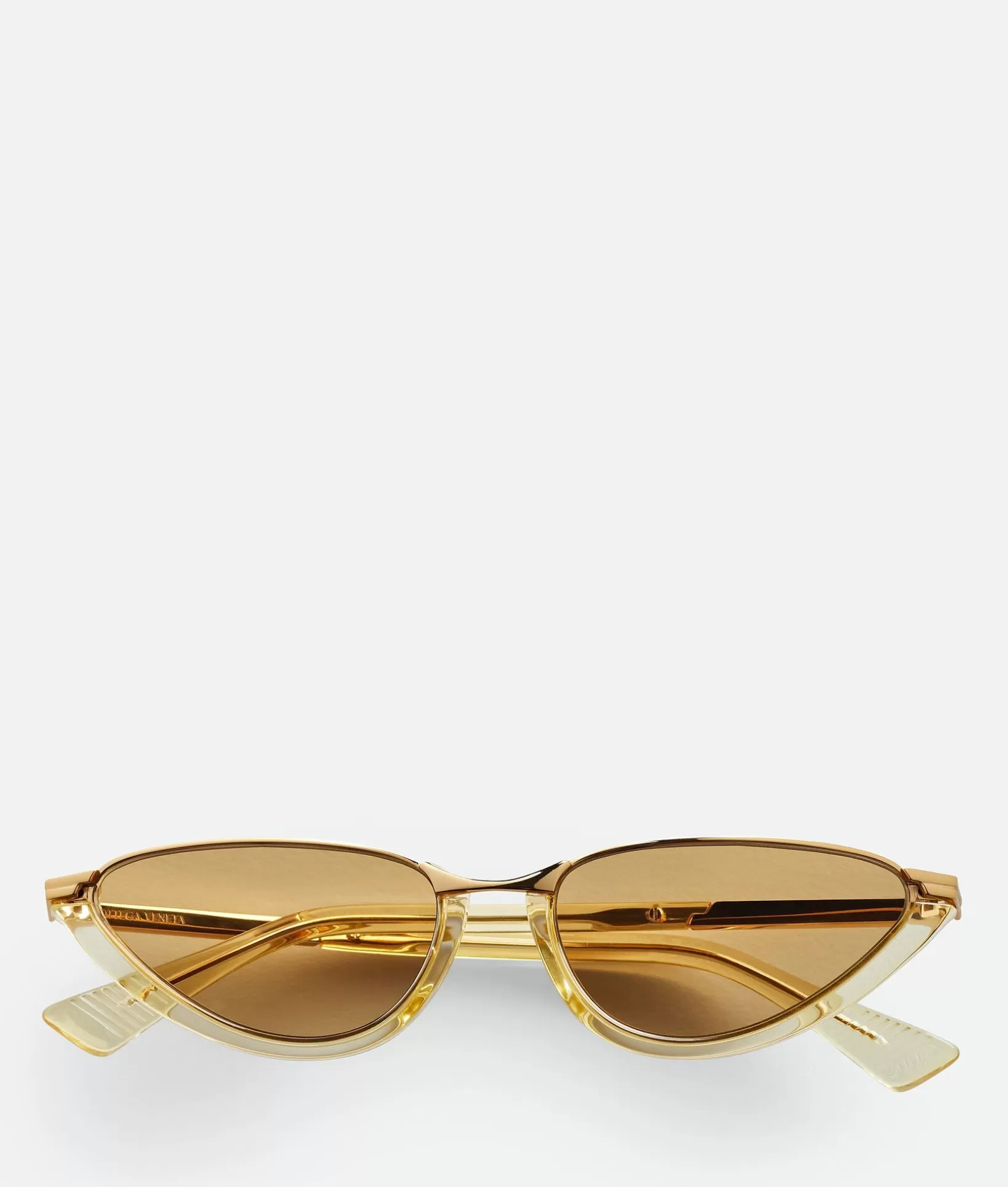 Sunglasses | Sunglasses>Bottega Veneta Classic Cat Eye Sunglasses Yellow/brown