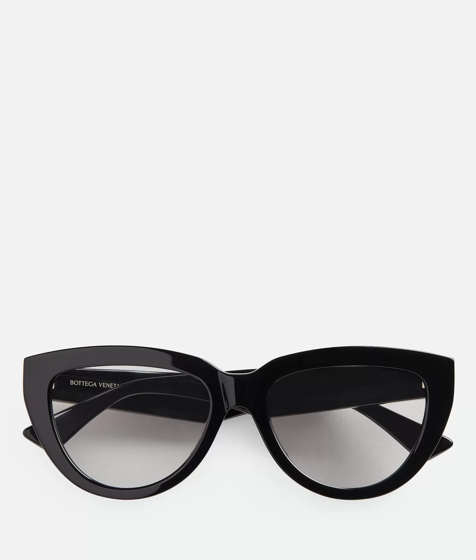 Opticals | Opticals>Bottega Veneta Classic Recycled Acetate Cat Eye Eyeglasses Black/transparent