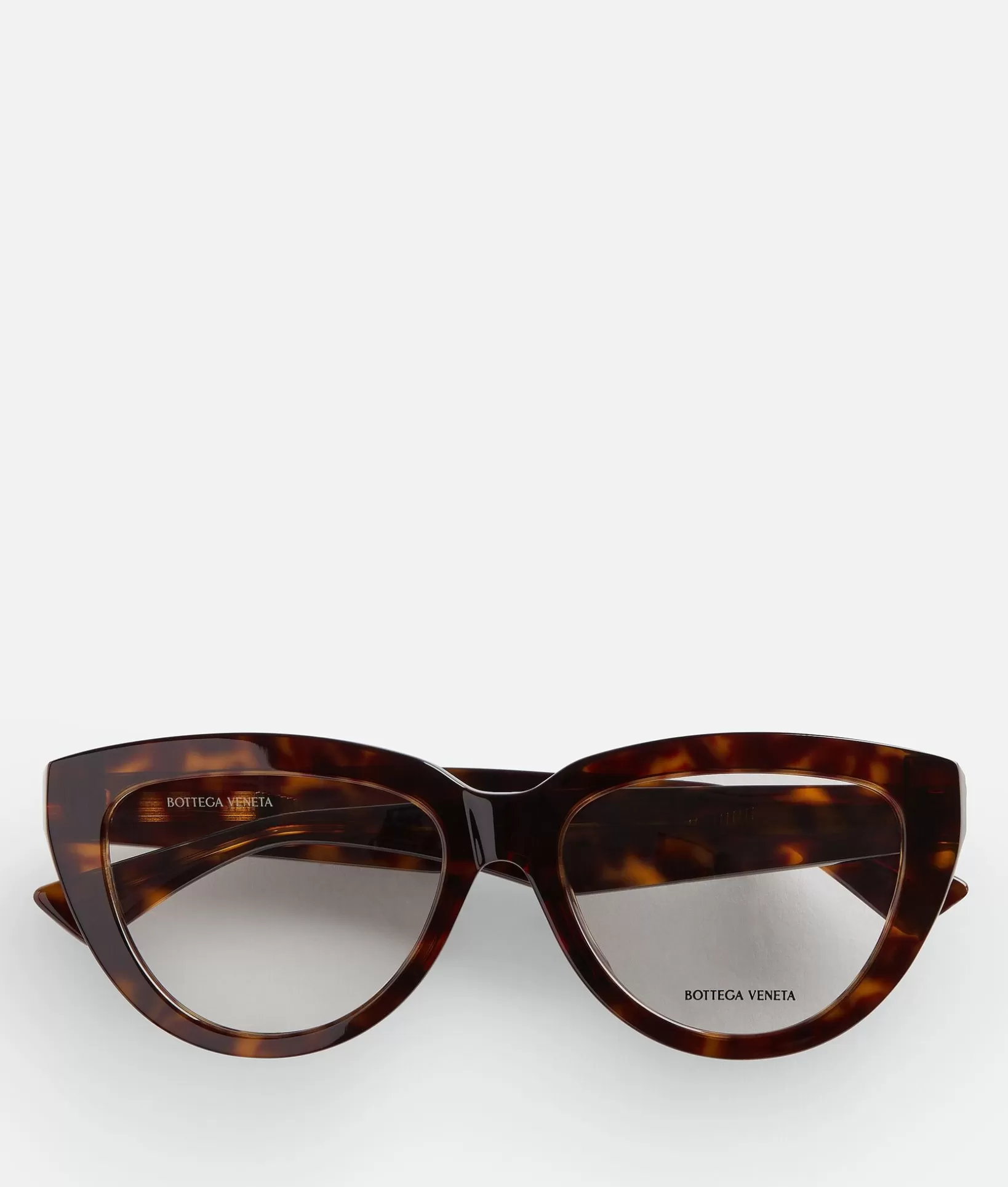 Opticals | Opticals>Bottega Veneta Classic Recycled Acetate Cat Eye Eyeglasses Havana/transparent