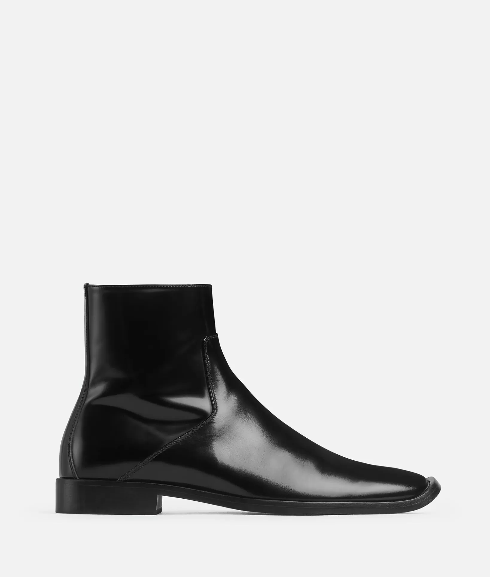 Boots>Bottega Veneta Comma Ankle Boot Black