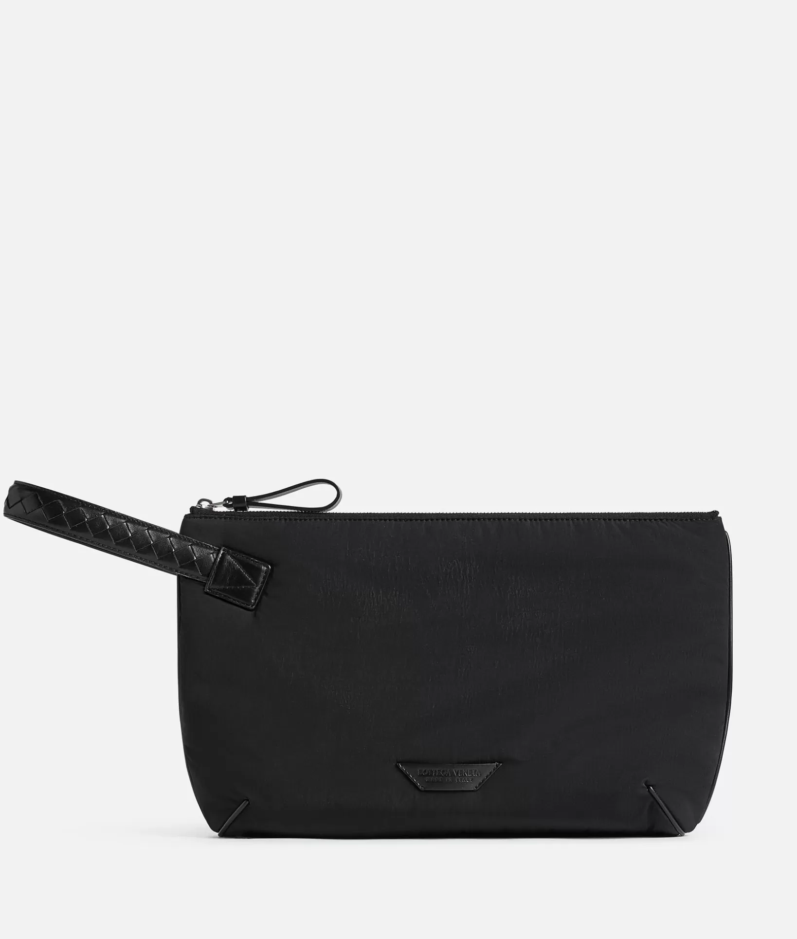 Document Case>Bottega Veneta Crossroad Pouch Black