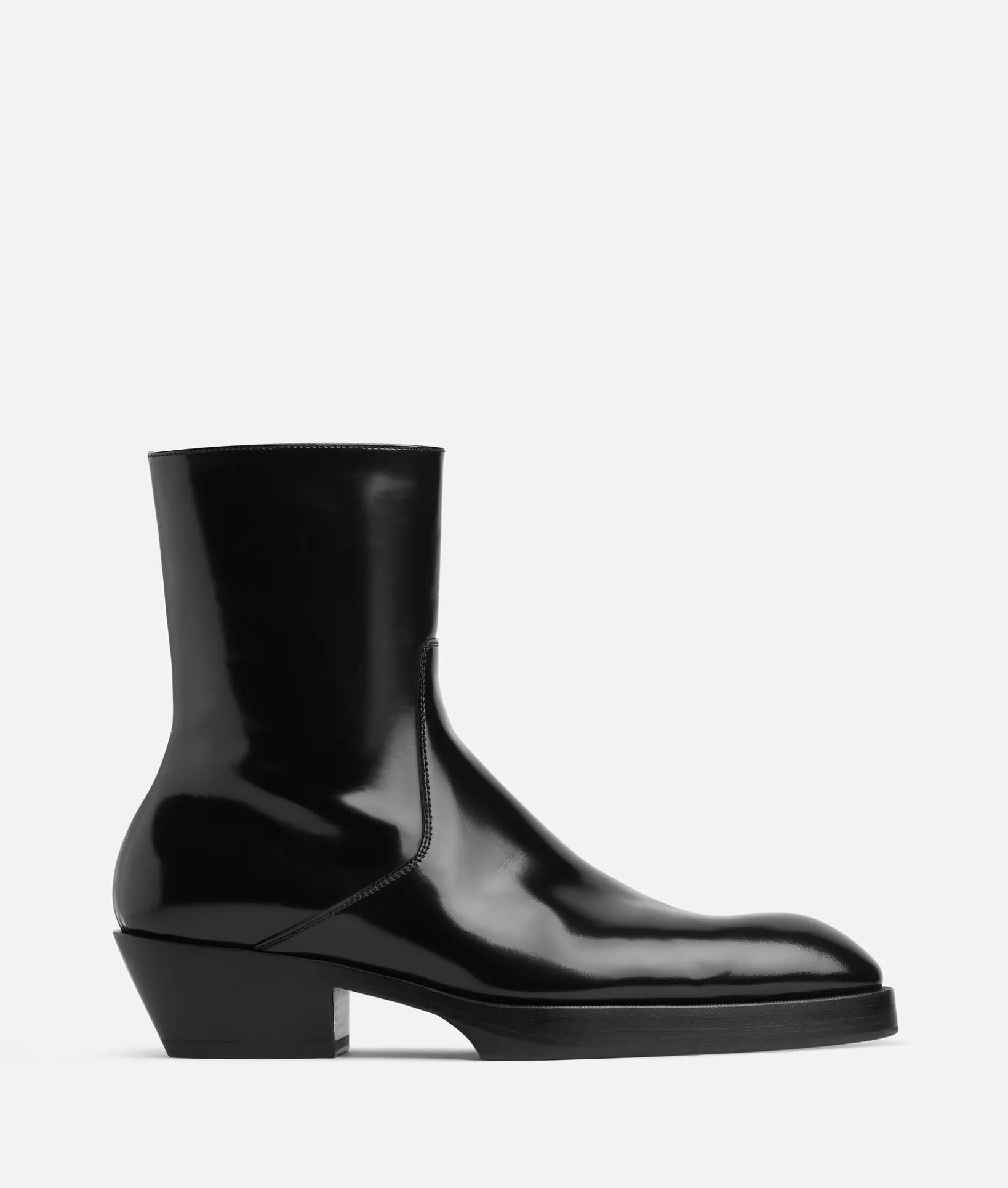 Boots>Bottega Veneta Dalton Ankle Boot Black