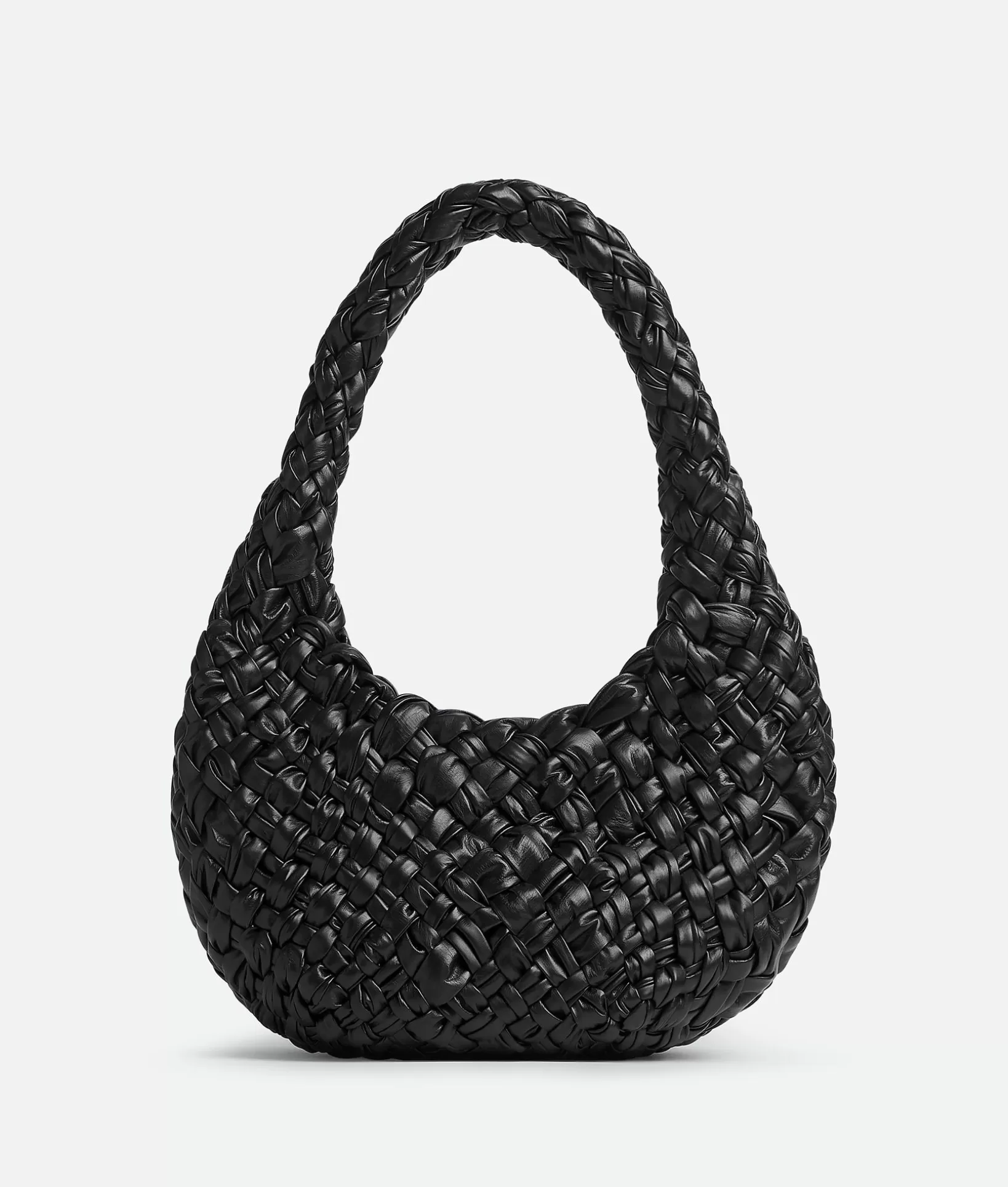 Shoulder>Bottega Veneta Discovery Bag Black