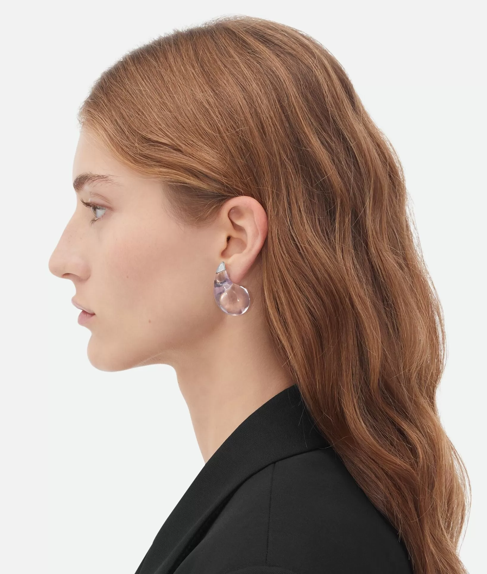 Earrings>Bottega Veneta Drop Earrings Transparent