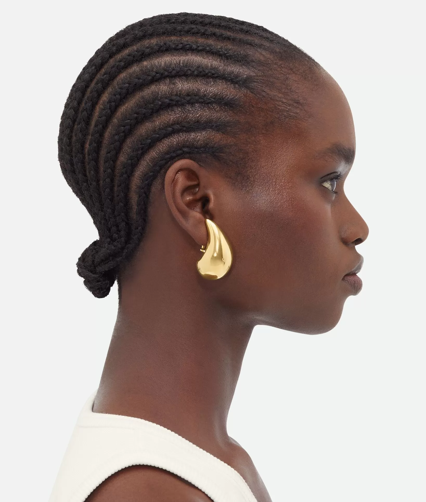 Earrings>Bottega Veneta Drop Medium Earrings Yellow gold