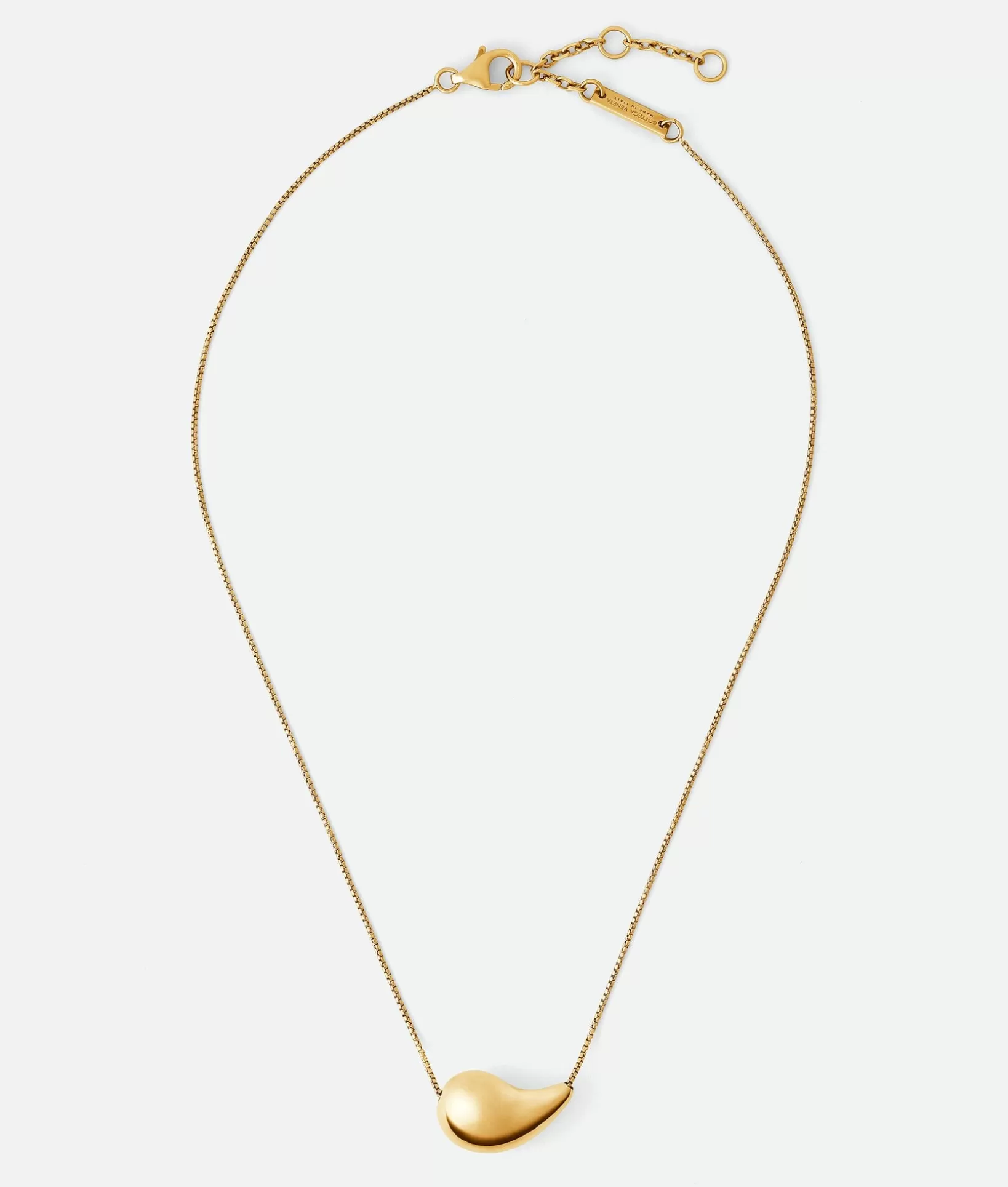 Necklaces>Bottega Veneta Drop Pendant Necklace Yellow gold