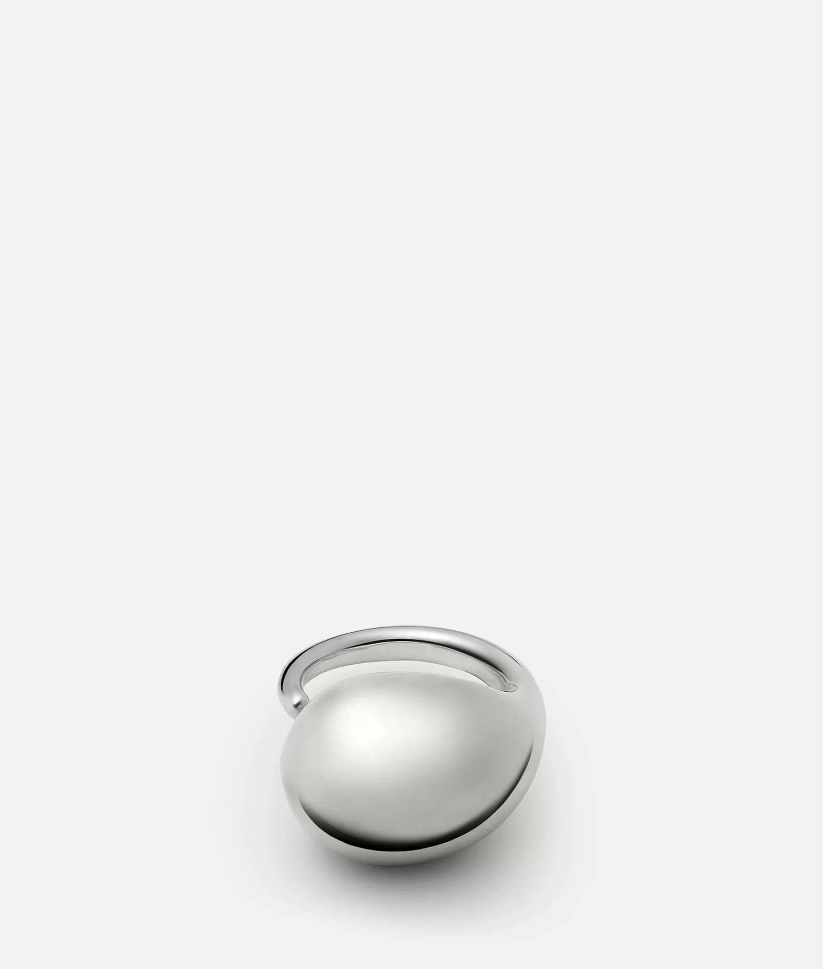 Rings>Bottega Veneta Drop Ring Silver