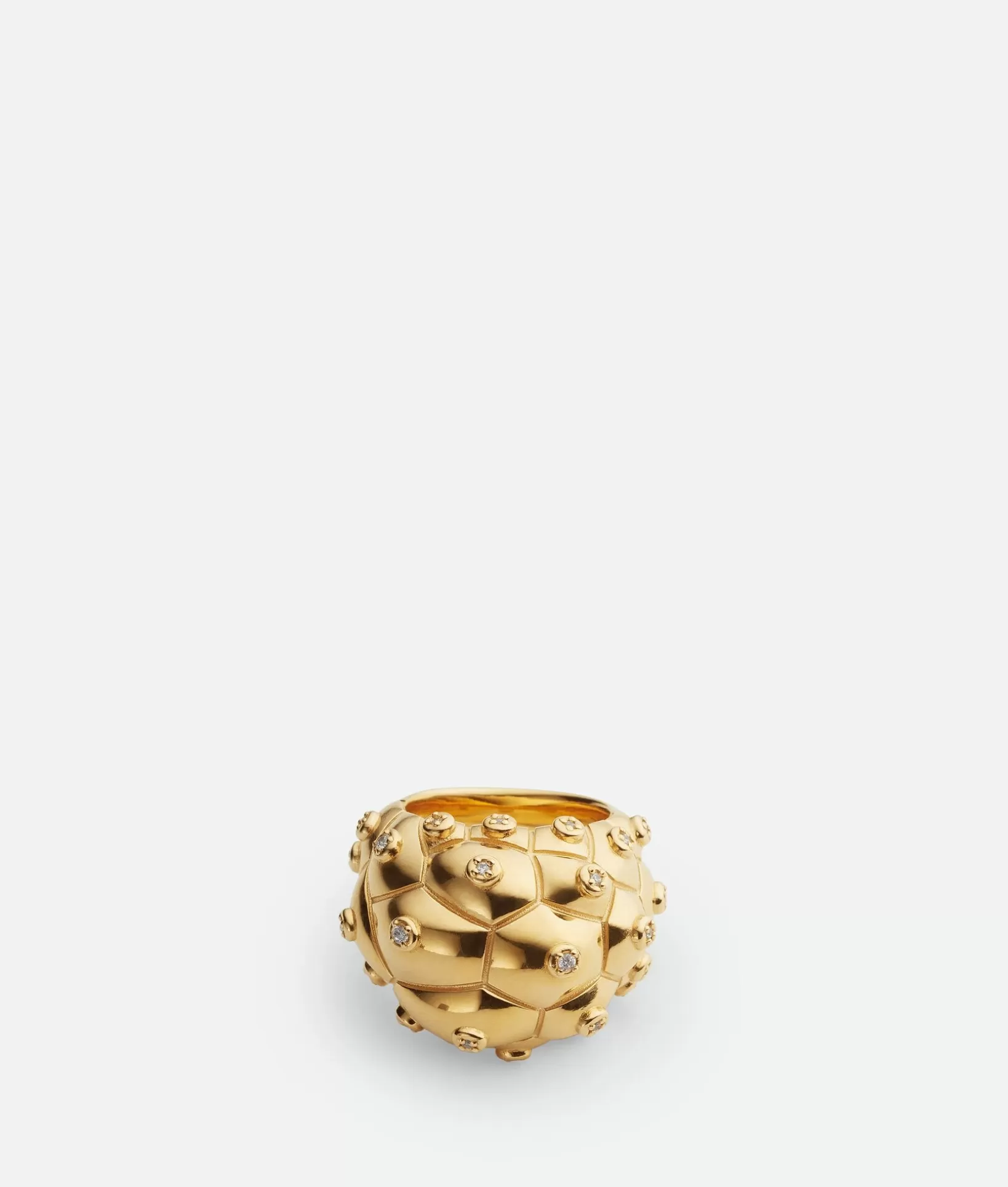 Rings>Bottega Veneta Drop Ring White