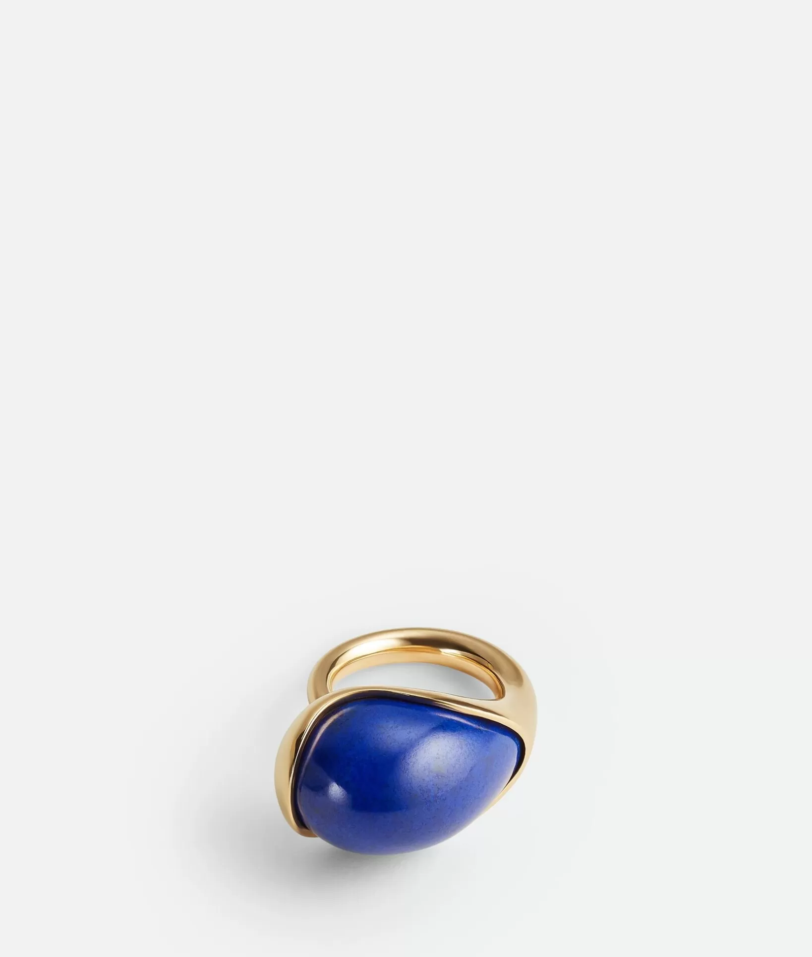 Rings>Bottega Veneta Drop Ring With Stone Lapis