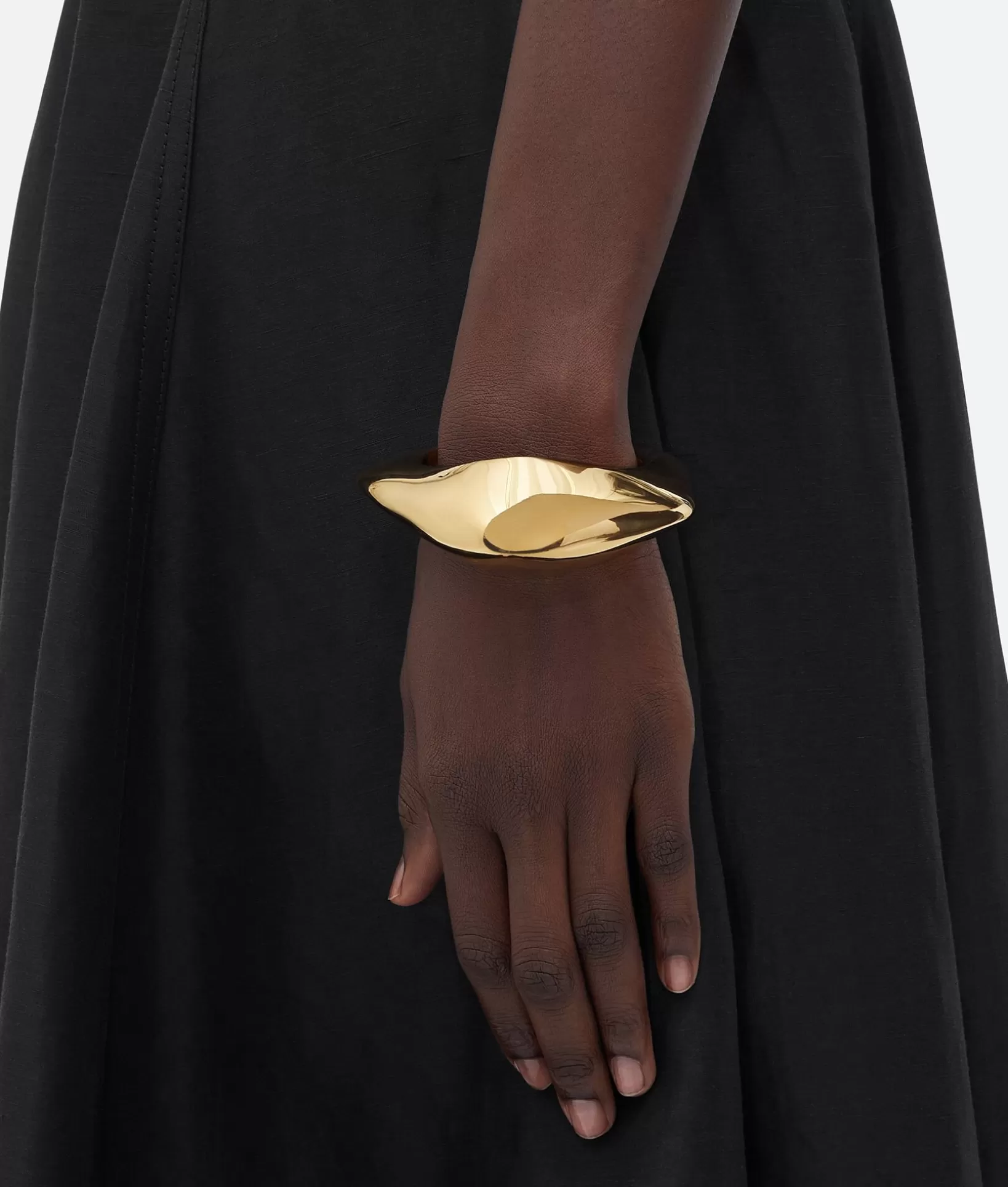 Bracelets>Bottega Veneta Fin Cuff Bracelet Yellow gold