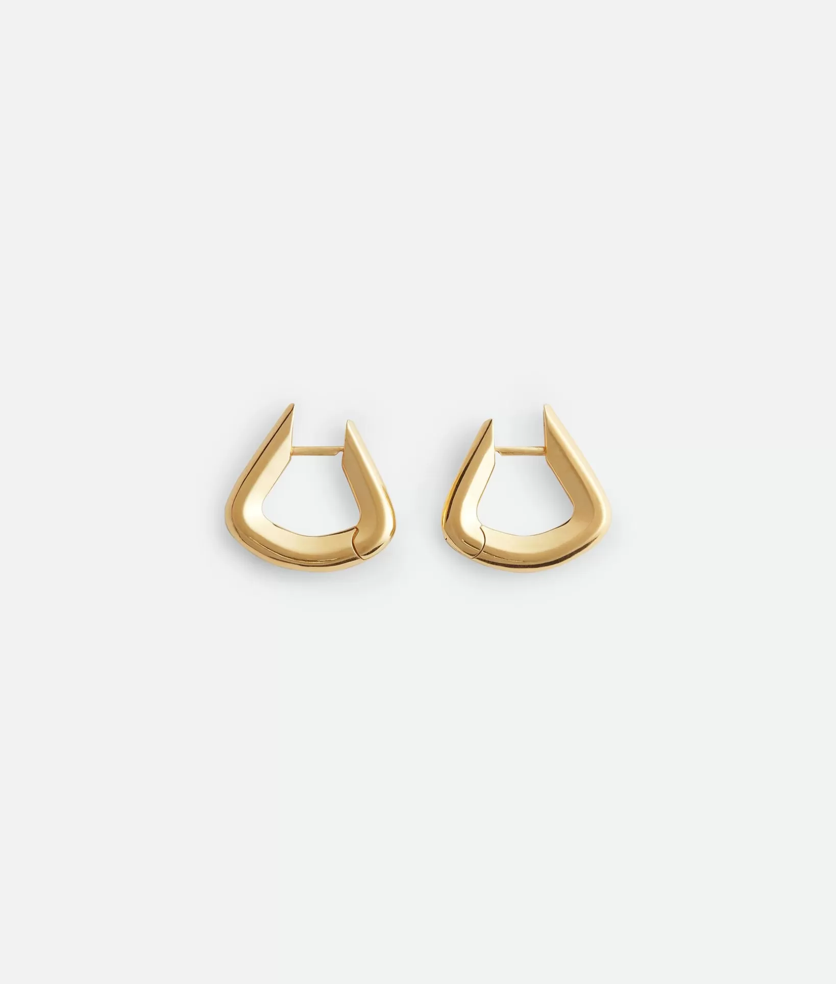 Earrings>Bottega Veneta Fin Earrings Yellow gold