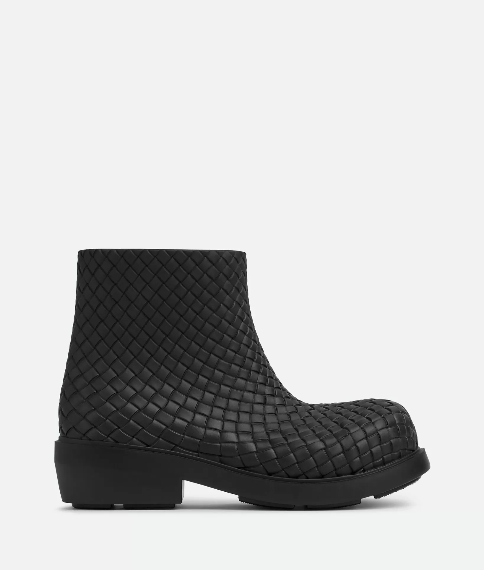 Boots>Bottega Veneta Fireman Ankle Boot Black