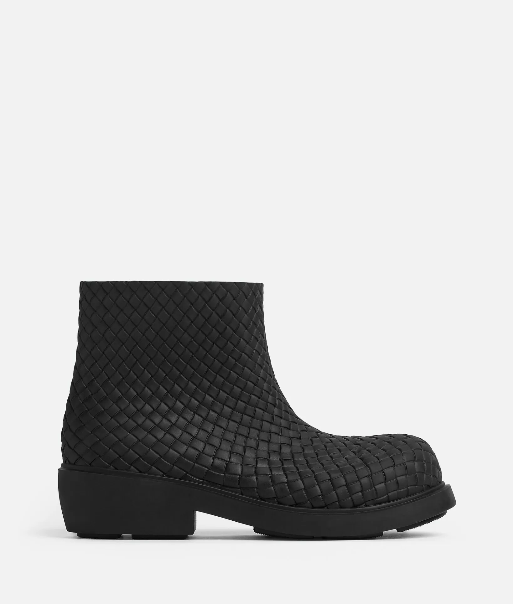 Boots>Bottega Veneta Fireman Ankle Boot Black