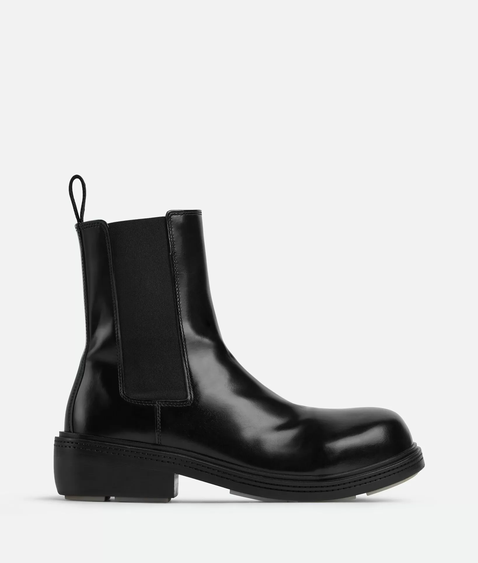 Boots>Bottega Veneta Fireman Chelsea Ankle Boot Black