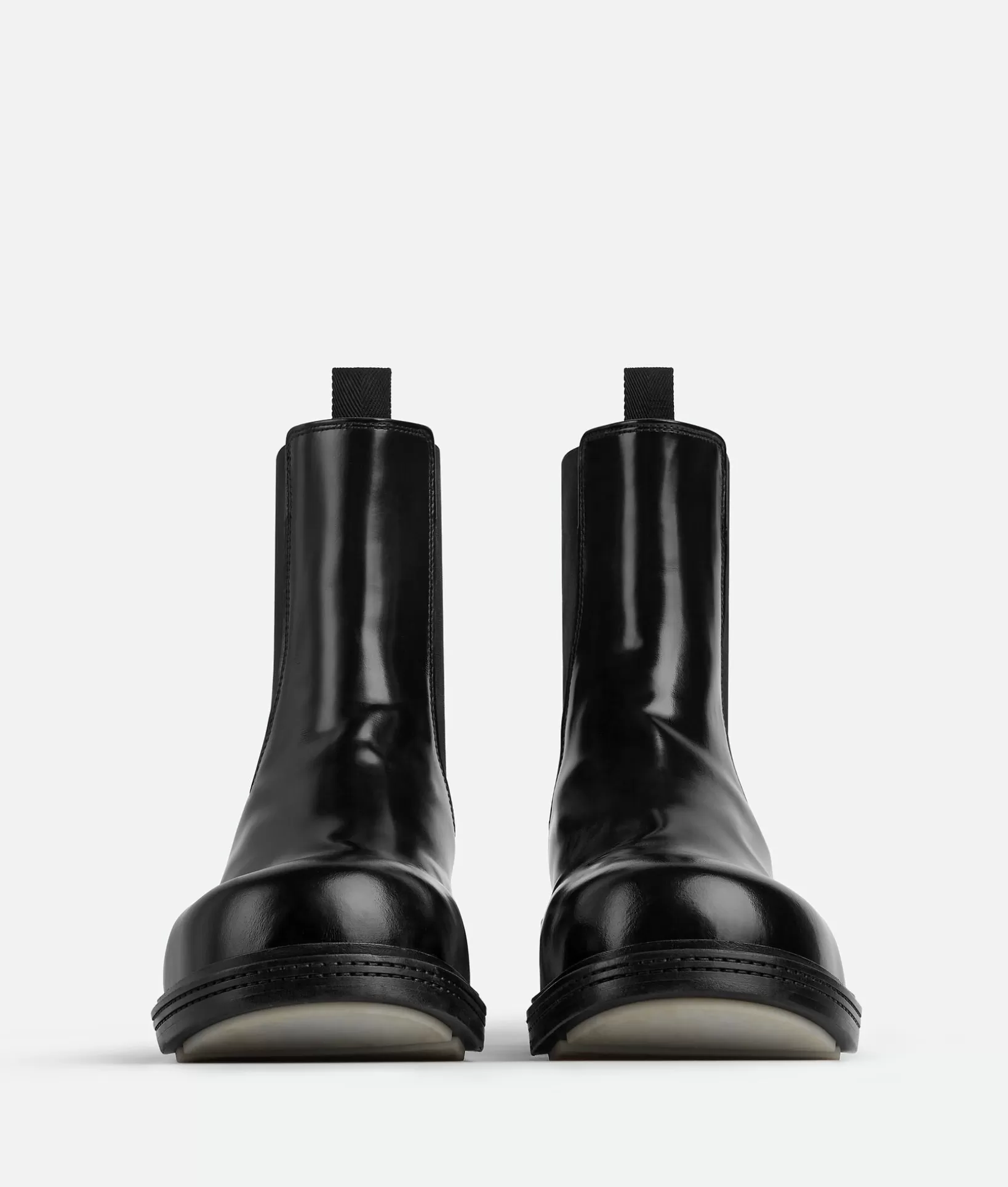 Boots>Bottega Veneta Fireman Chelsea Ankle Boot Black