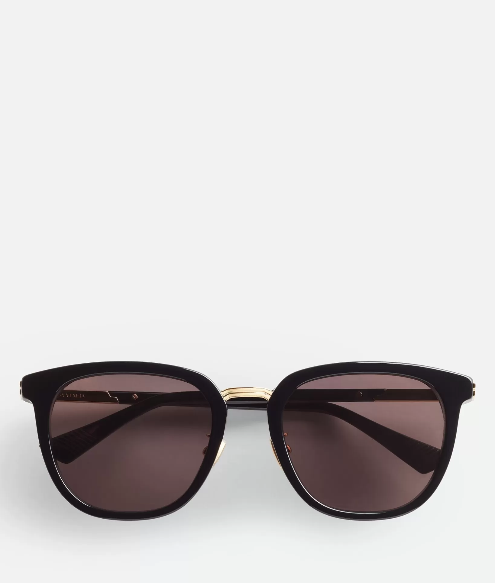 Sunglasses | Sunglasses>Bottega Veneta Forte Square Sunglasses Black/grey