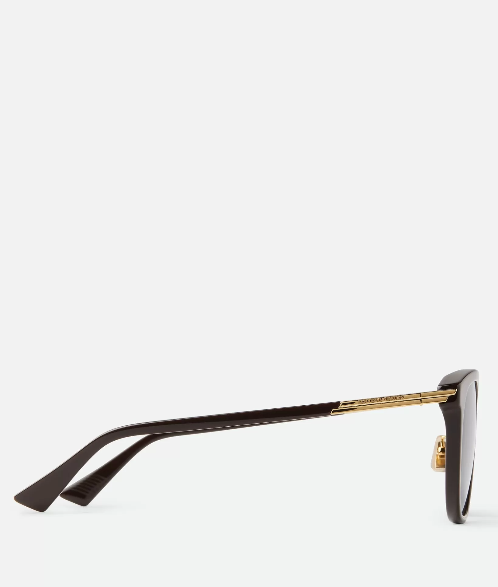 Sunglasses | Sunglasses>Bottega Veneta Forte Square Sunglasses Brown/blue