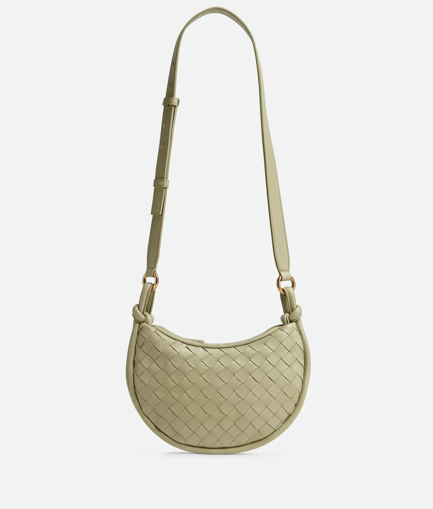 Crossbody>Bottega Veneta Gemelli Messenger Travertine