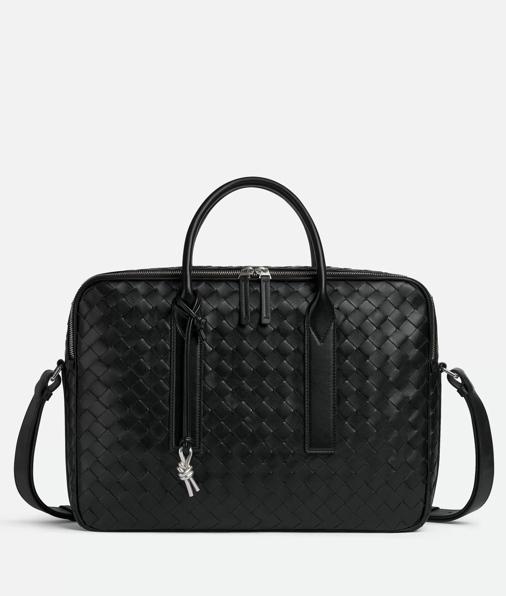 Briefcase>Bottega Veneta Getaway Large Briefcase Black