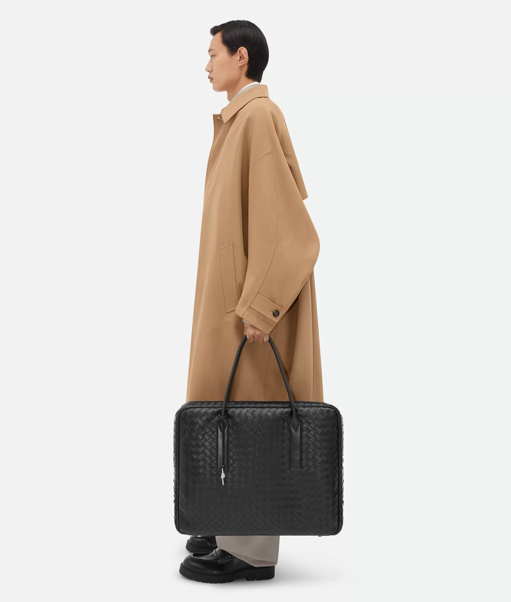 Travel Bags | Travel Bags>Bottega Veneta Getaway Large Weekender Black