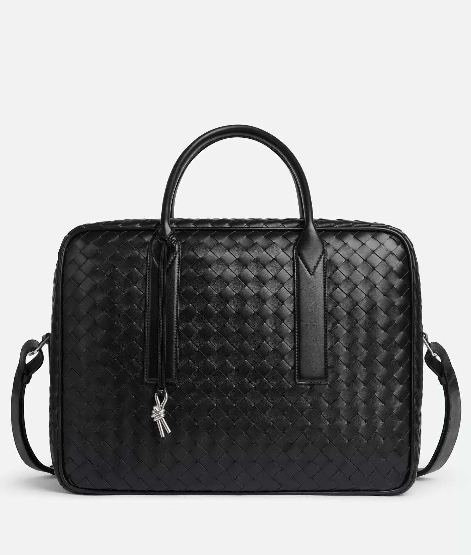 Travel Bags>Bottega Veneta Getaway Medium Weekender Black