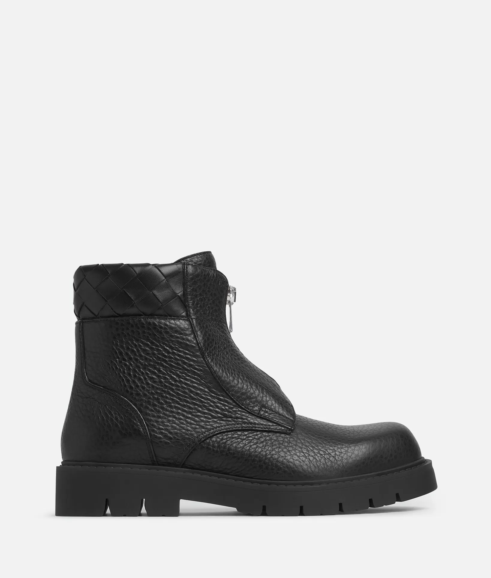 Boots>Bottega Veneta Haddock Ankle Boot Black