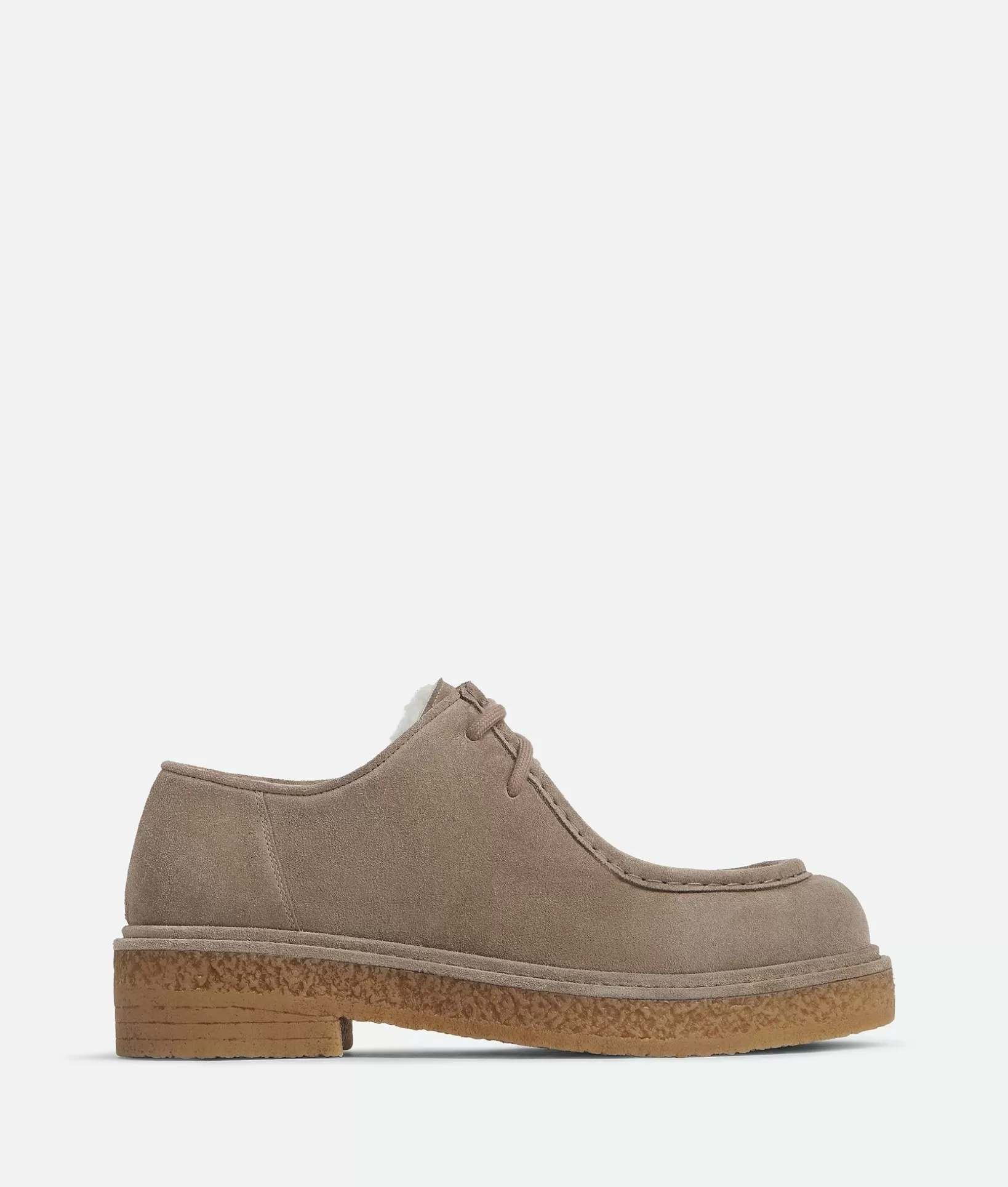 Lace-Ups>Bottega Veneta Haddock Lace-Up Driftwood/popcorn