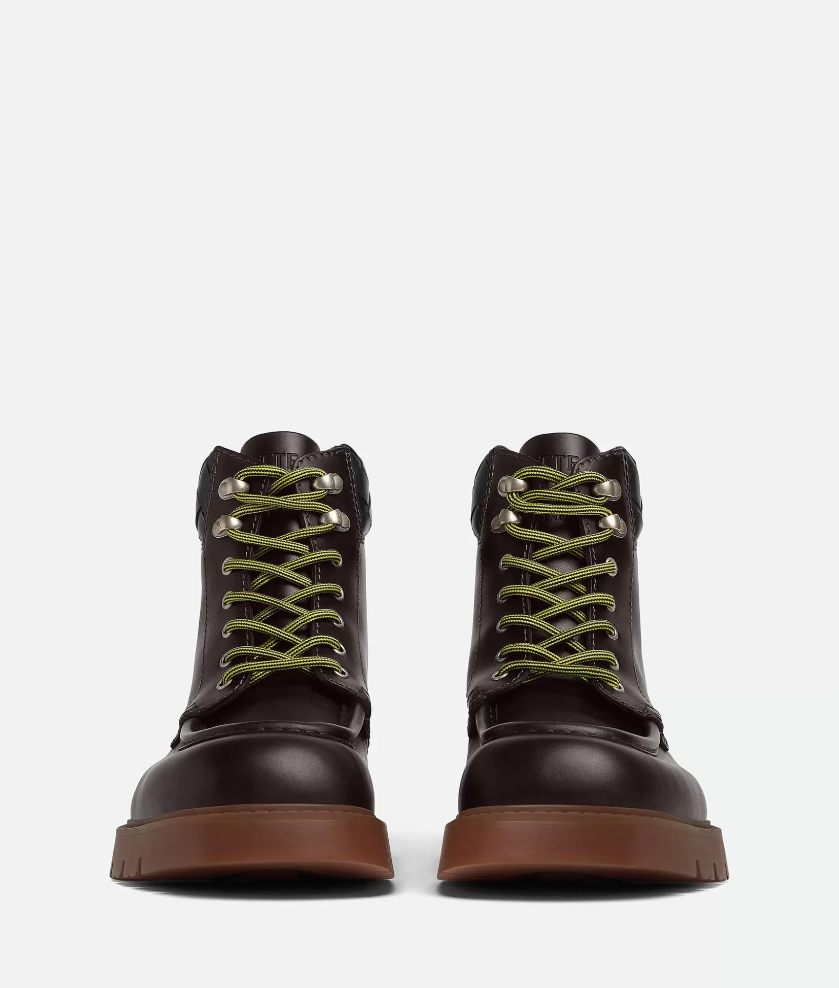 Boots>Bottega Veneta Haddock Lace-Up Ankle Boot Fondant / Rubber