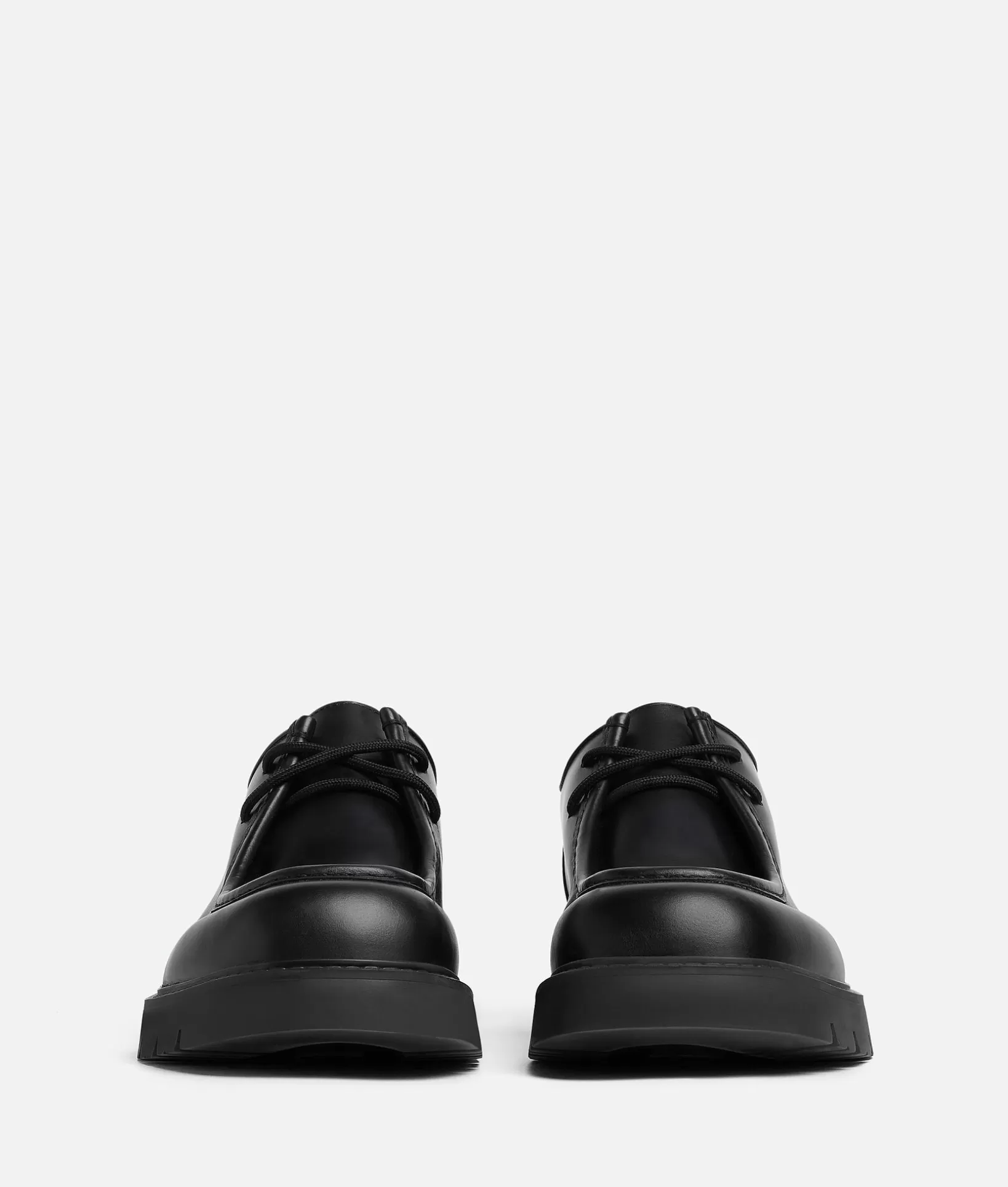 Lace-Ups>Bottega Veneta Haddock Lace-Up Shoe Black