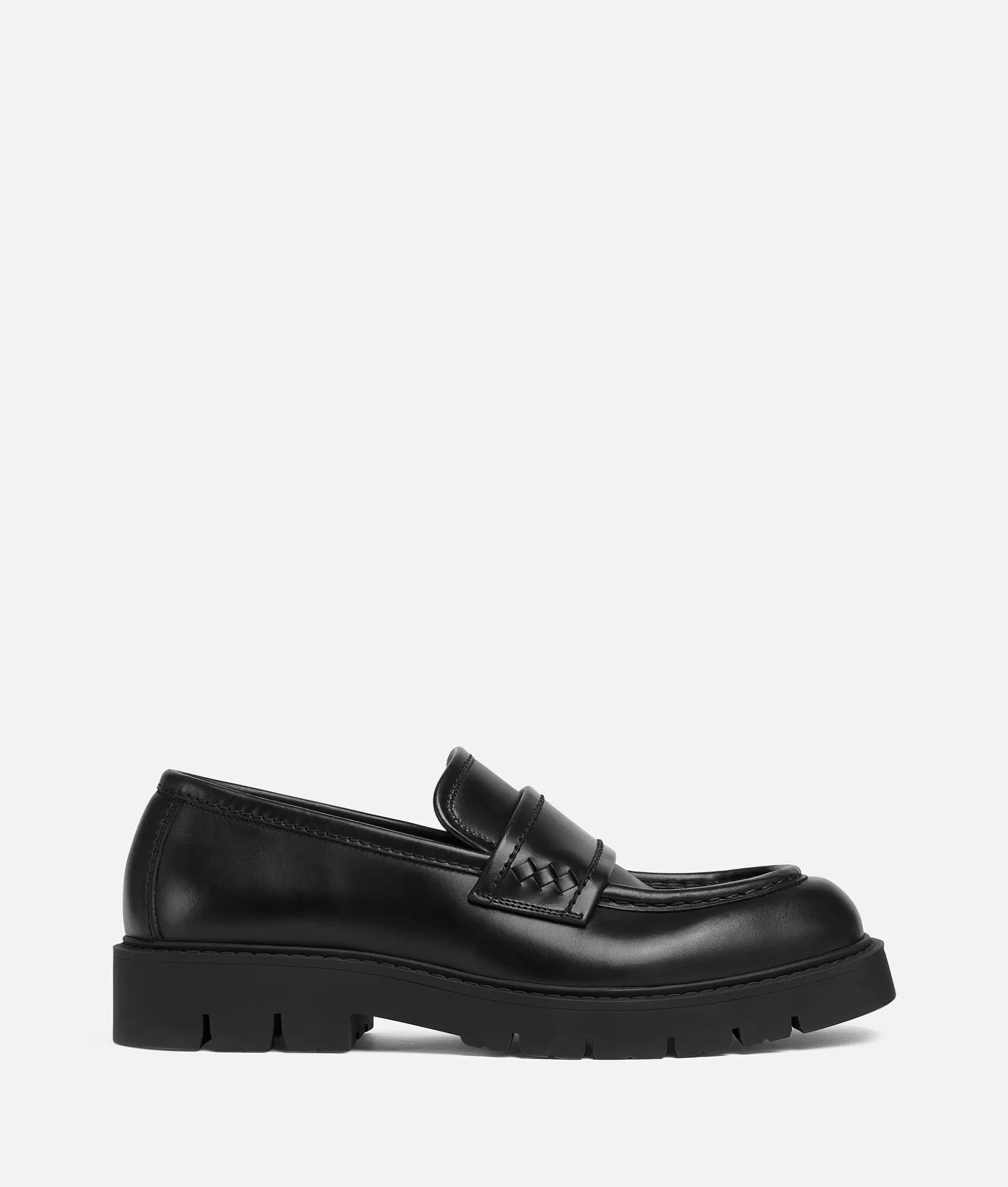 Loafers>Bottega Veneta Haddock Loafer Black