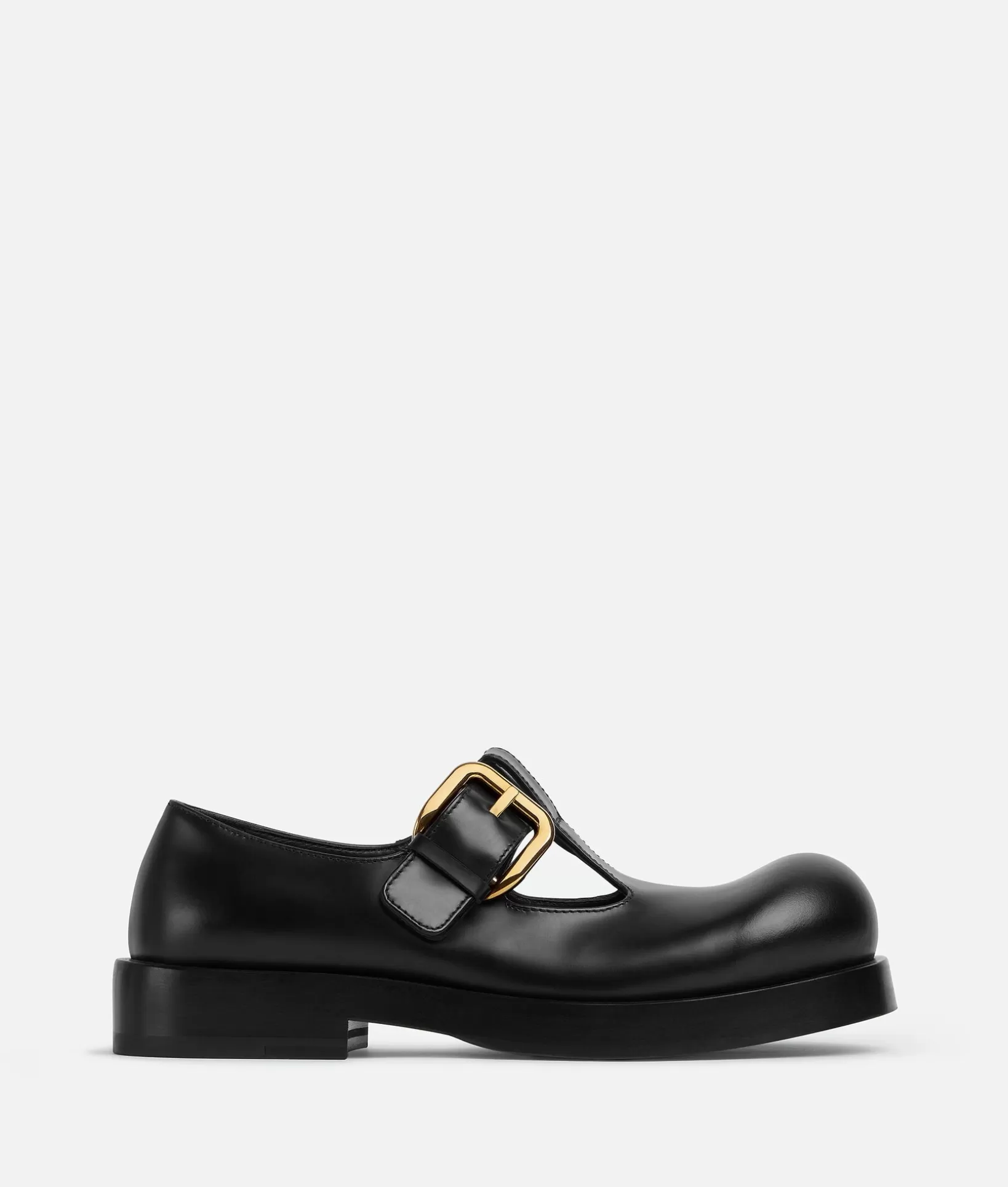 Flats>Bottega Veneta Helium Mary-Jane Black