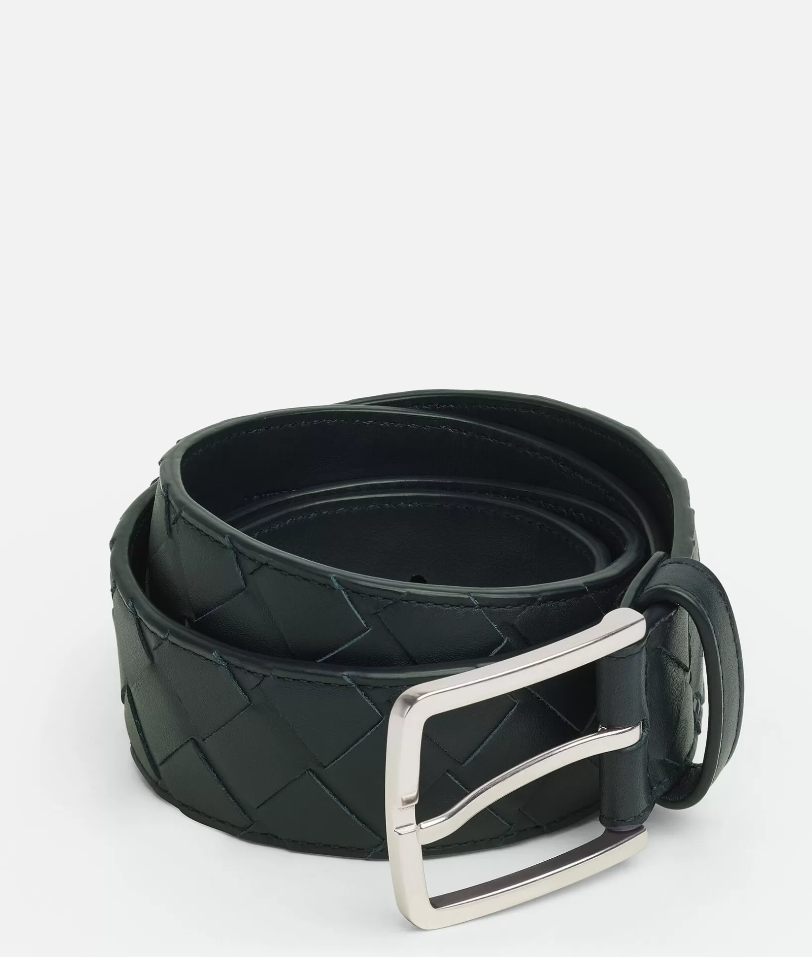 Belts>Bottega Veneta Intrecciato Belt Inkwell