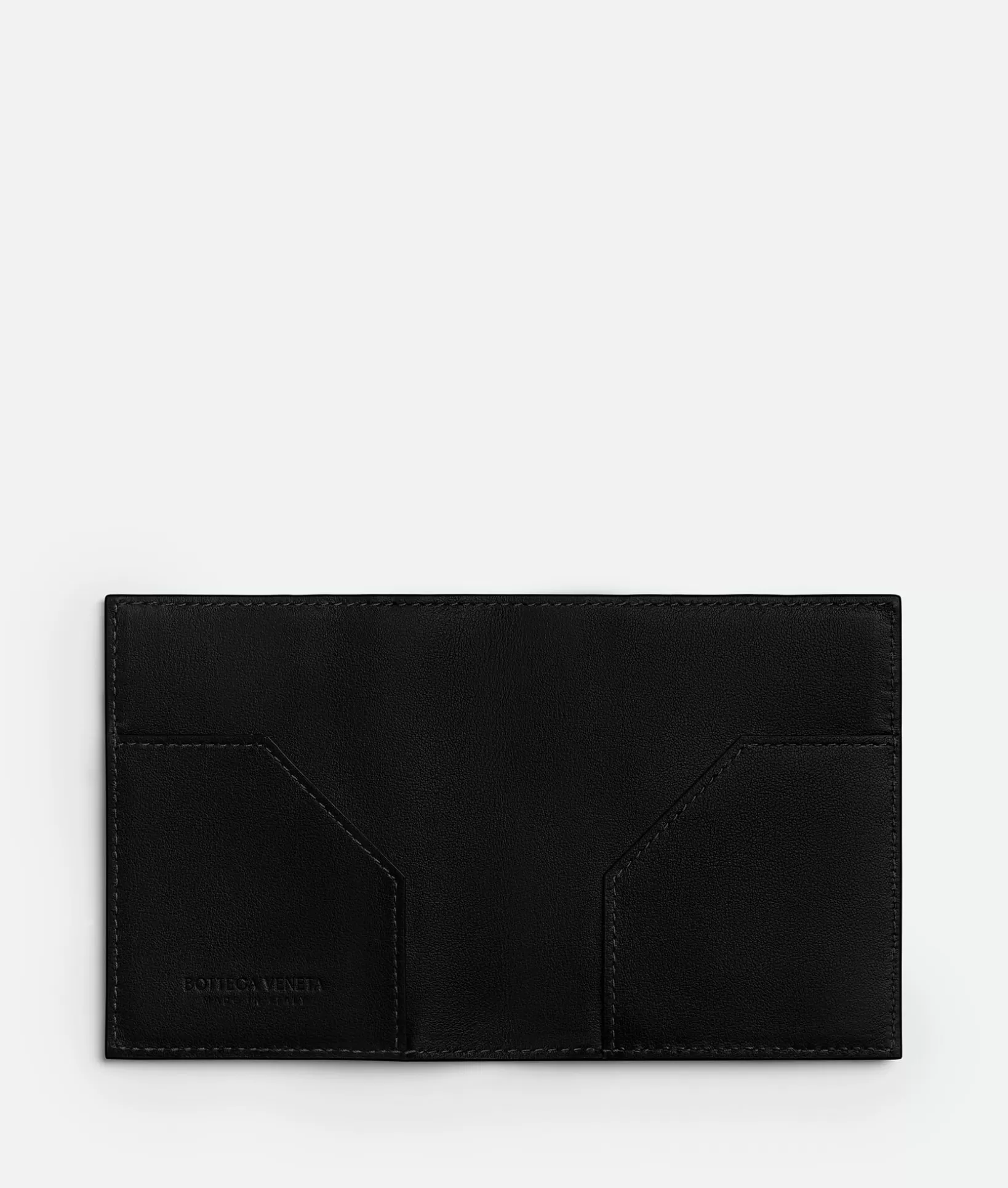 Small Wallets>Bottega Veneta Intrecciato Bill Wallet Black