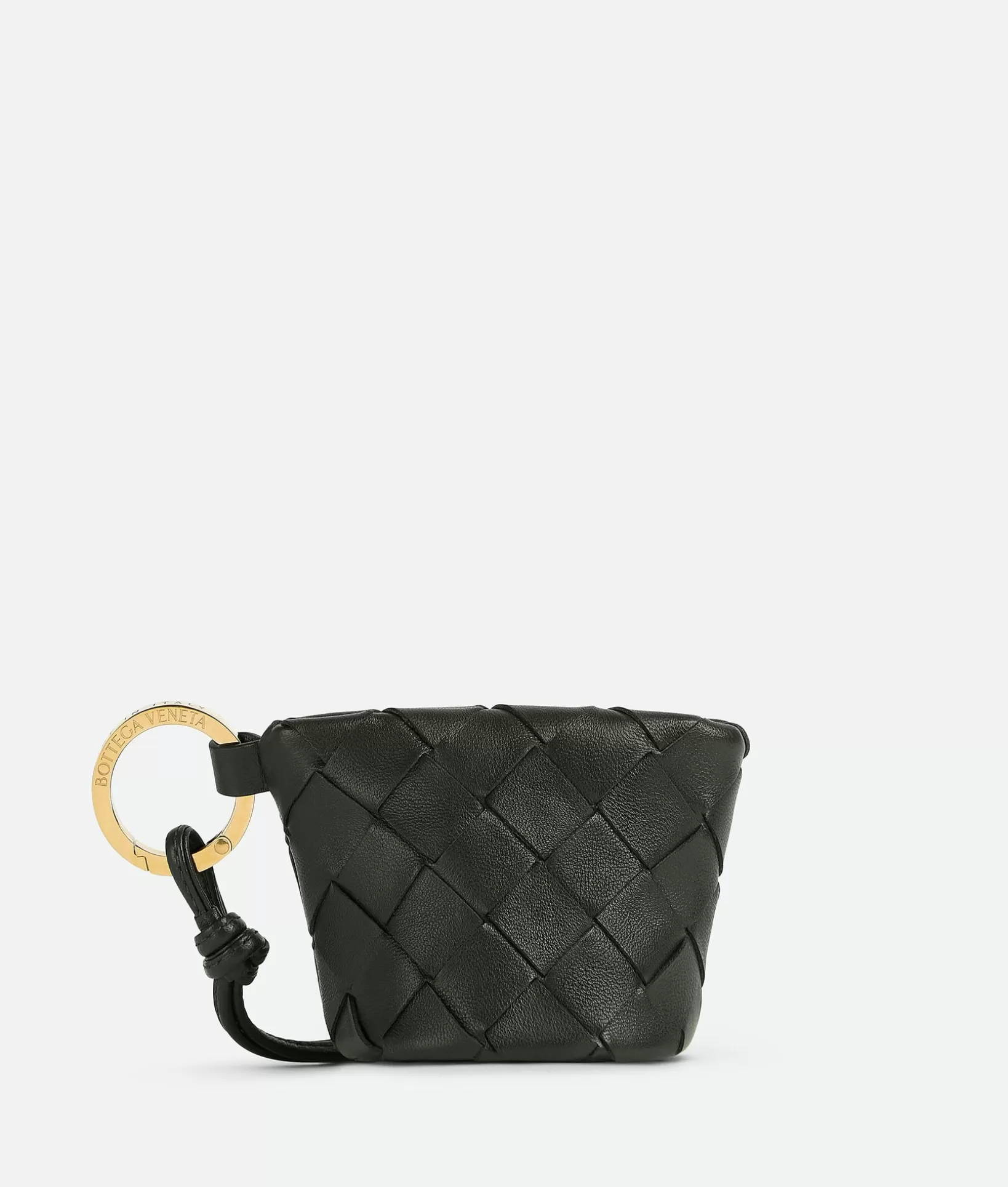 Key Rings | Small Wallets>Bottega Veneta Intrecciato Coin Case Dark green