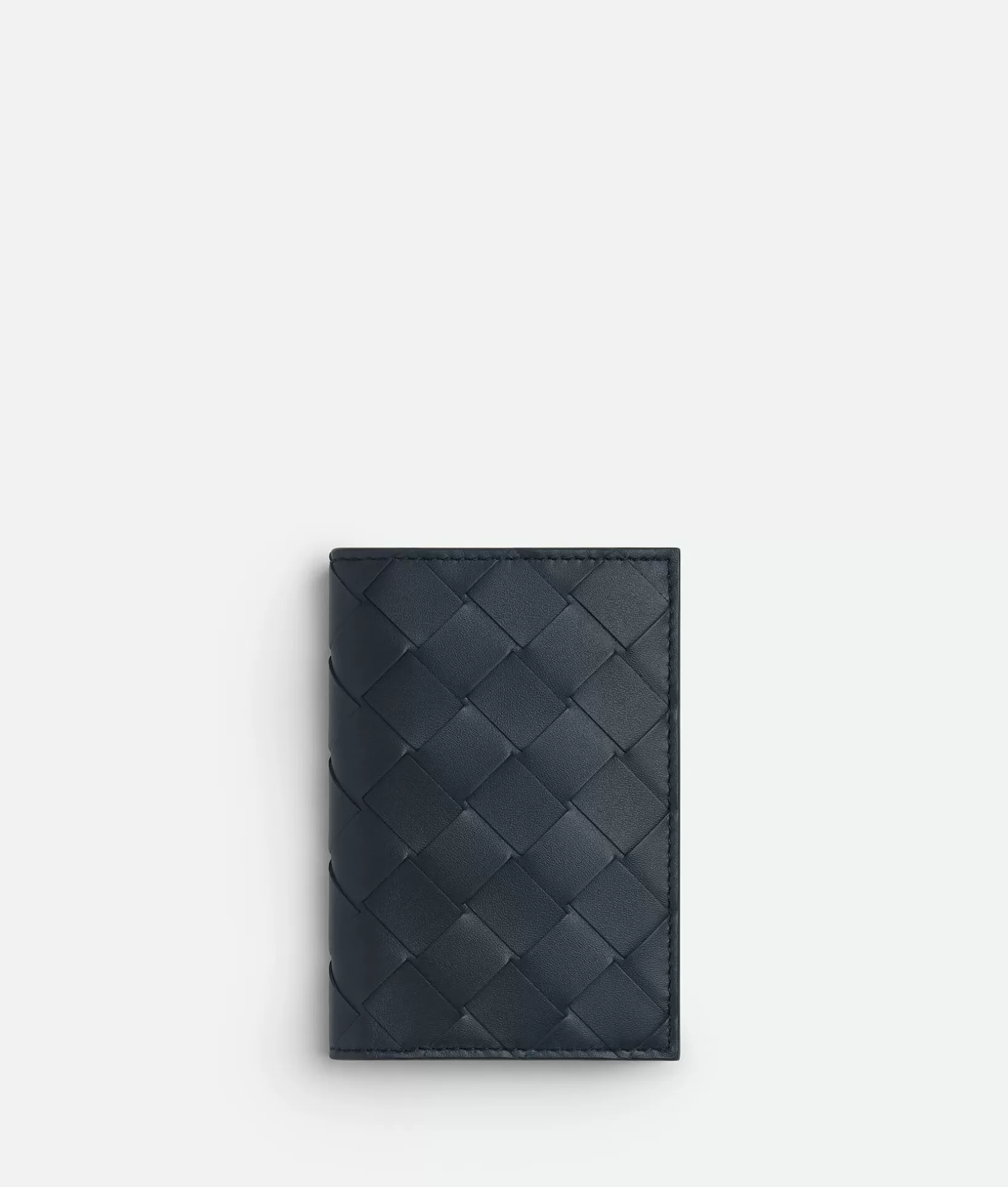 Card Cases>Bottega Veneta Intrecciato Flap Card Case Shadow/olive oil