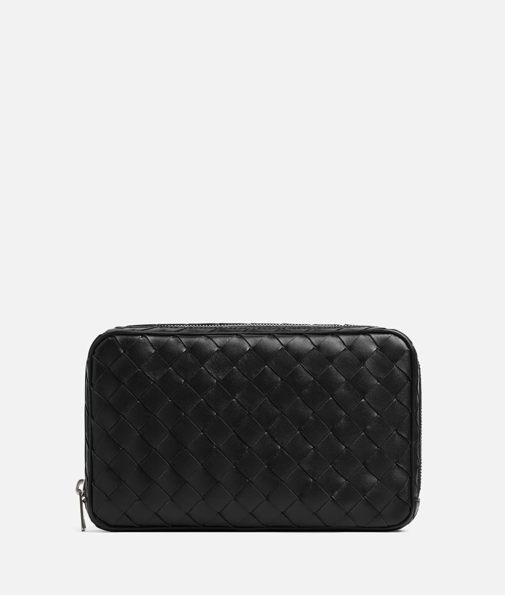 Pouches And Travel Accessories | Pouches And Travel Accessories>Bottega Veneta Intrecciato Medium Organizer Black