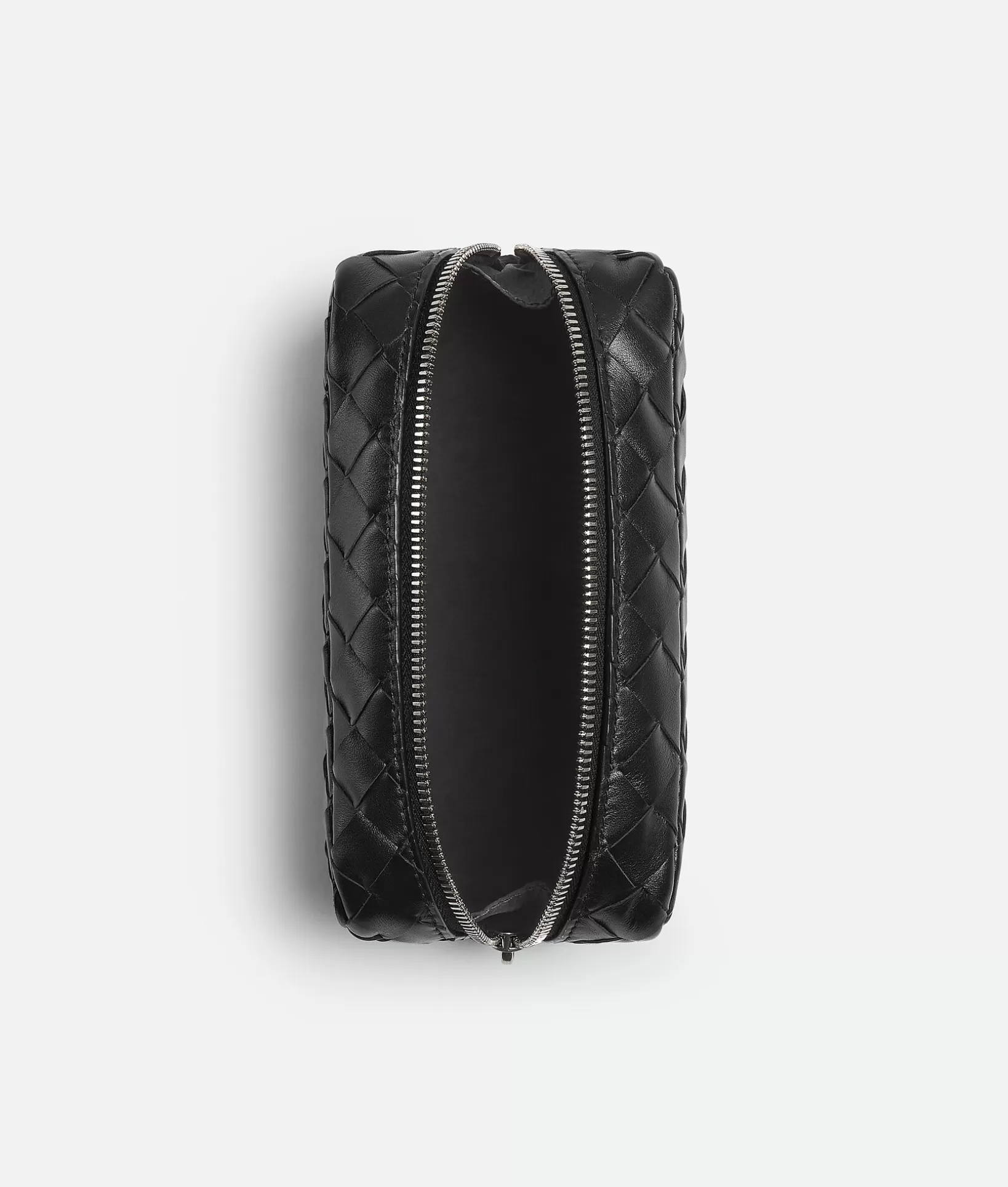 Pouches And Travel Accessories | Pouches And Travel Accessories>Bottega Veneta Intrecciato Medium Pouch Black