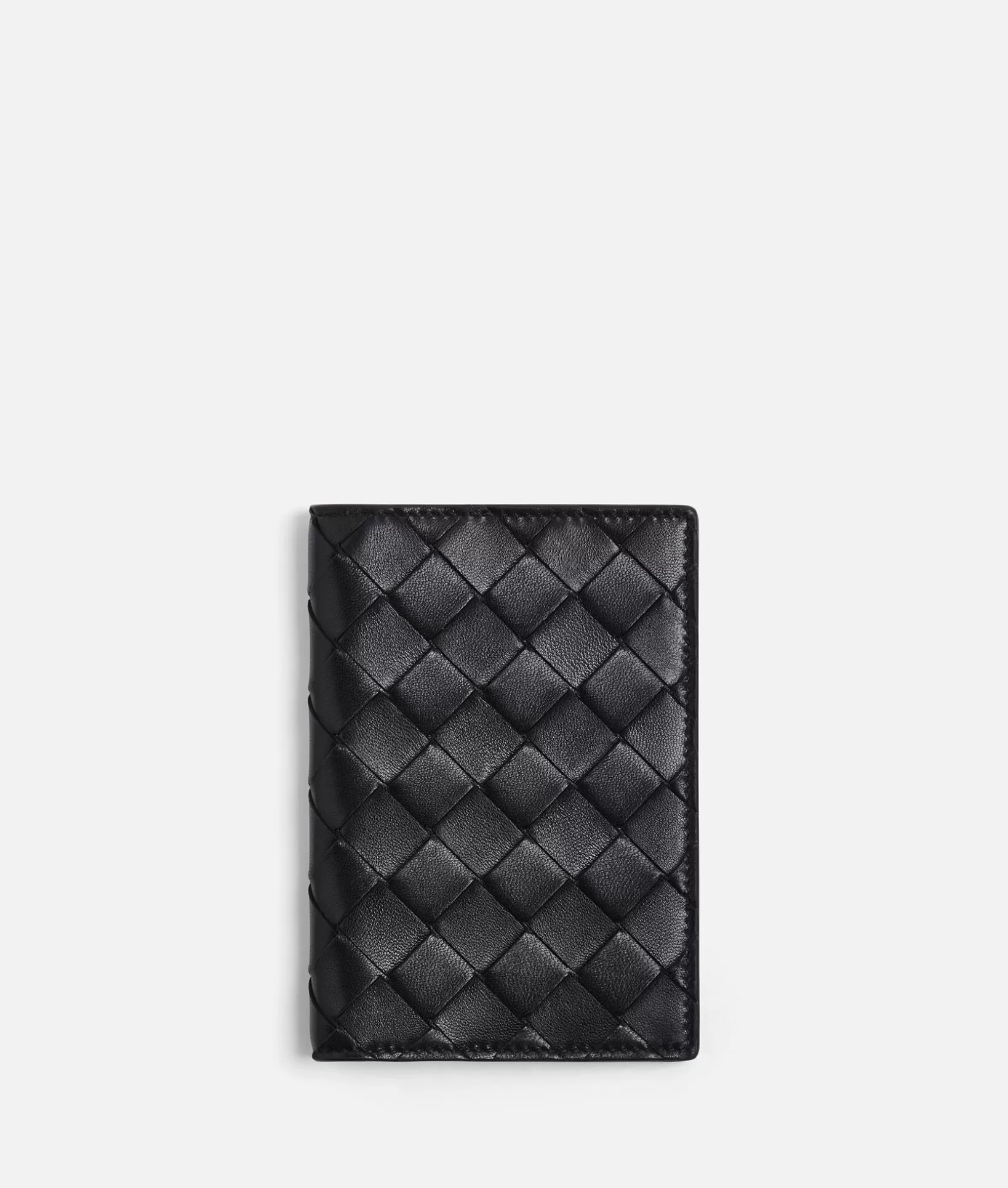 Pouches And Travel Accessories | Pouches And Travel Accessories>Bottega Veneta Intrecciato Passport Case Black