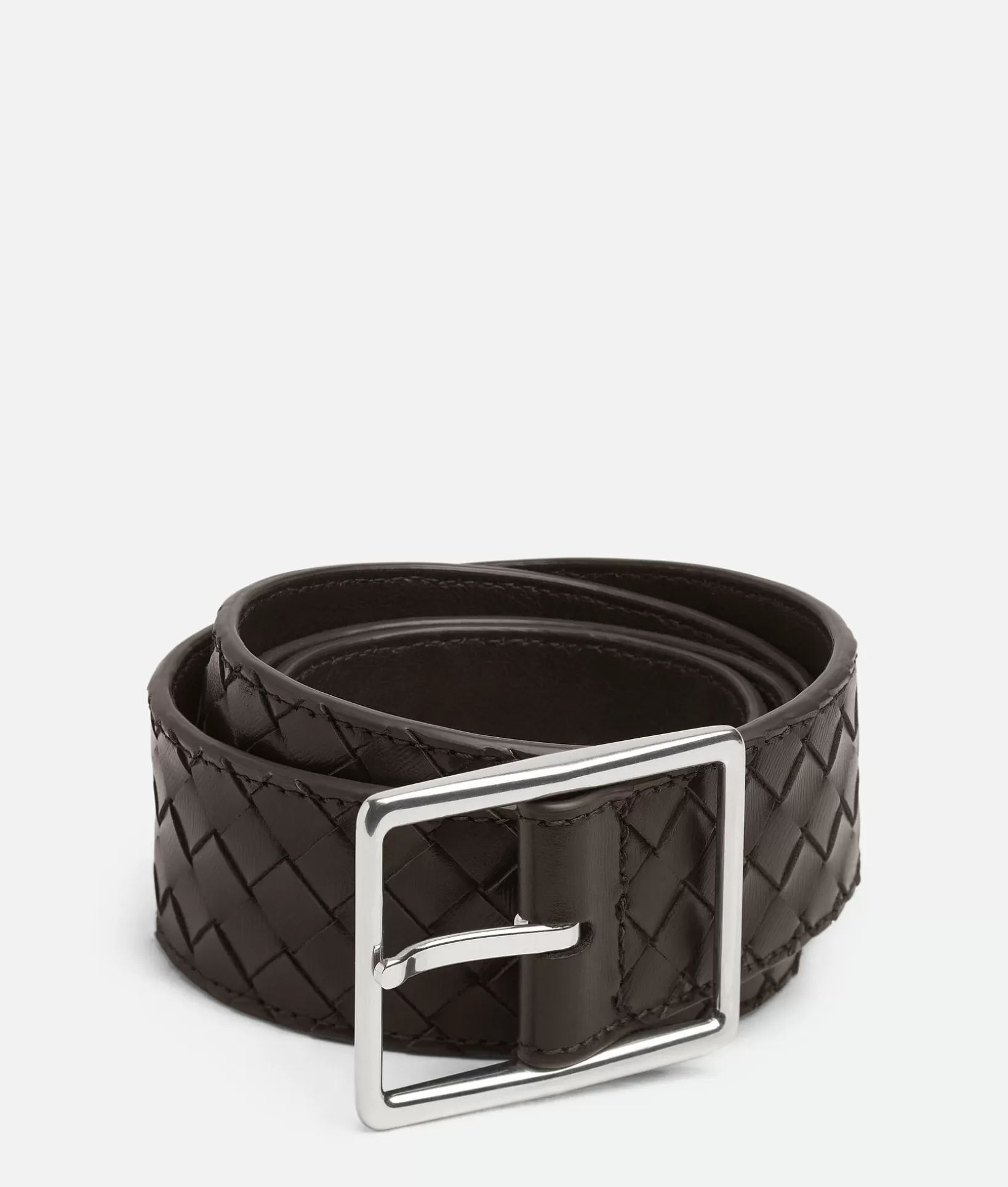 Belts>Bottega Veneta Intrecciato Piccolo Belt Fondant