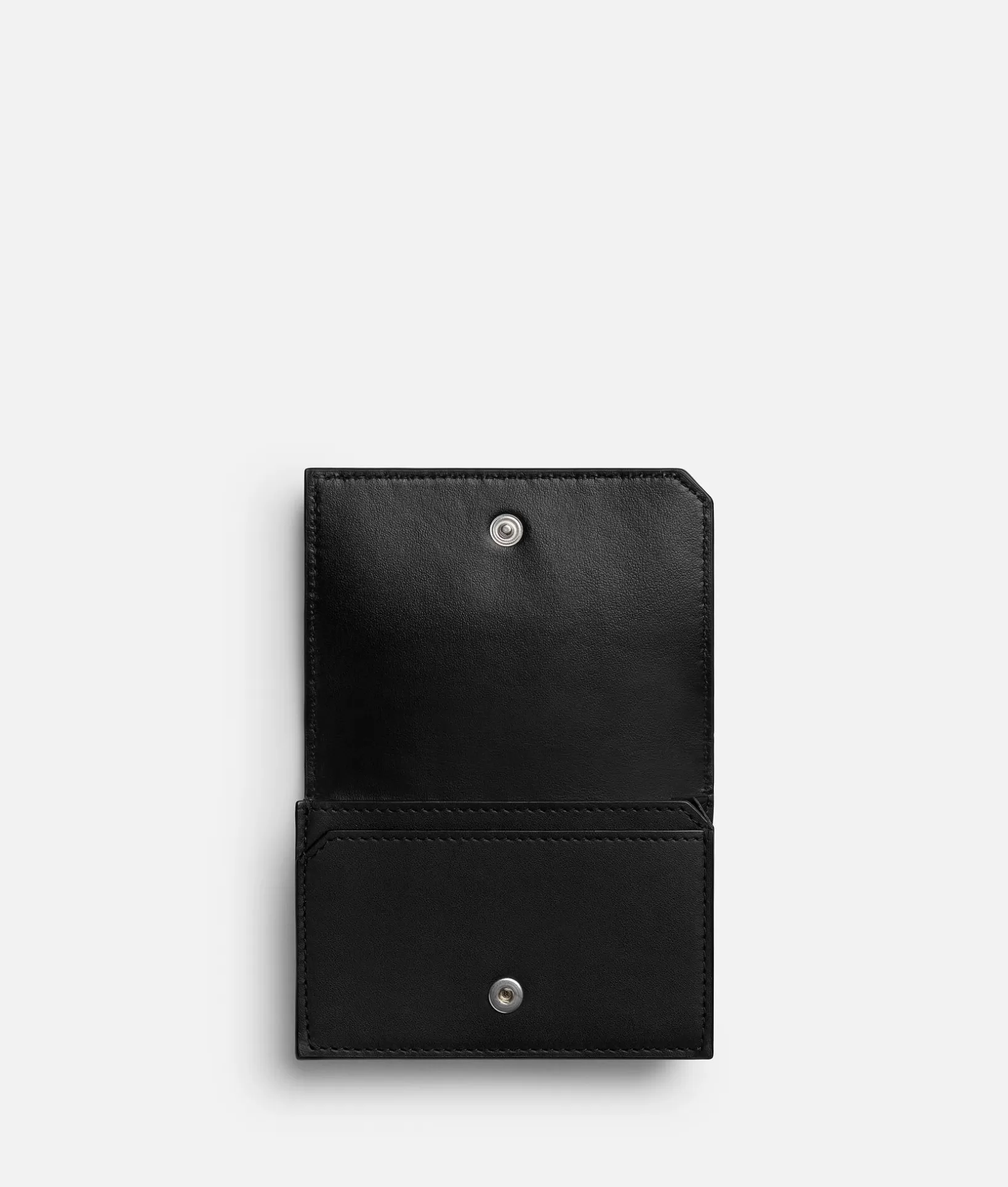 Card Cases>Bottega Veneta Intrecciato Piccolo Business Card Case Black