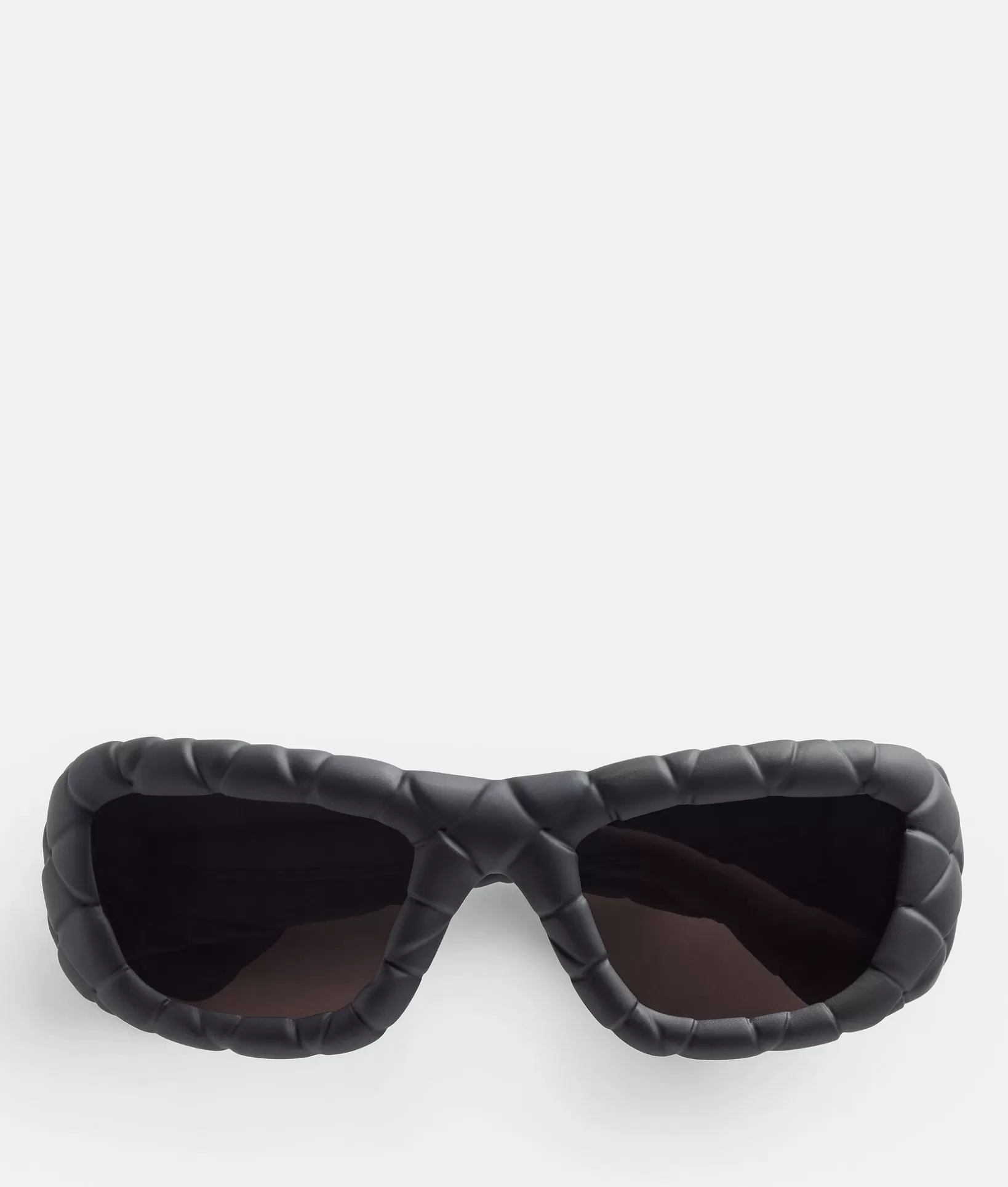 Sunglasses | Sunglasses>Bottega Veneta Intrecciato Rectangular Sunglasses Black/grey