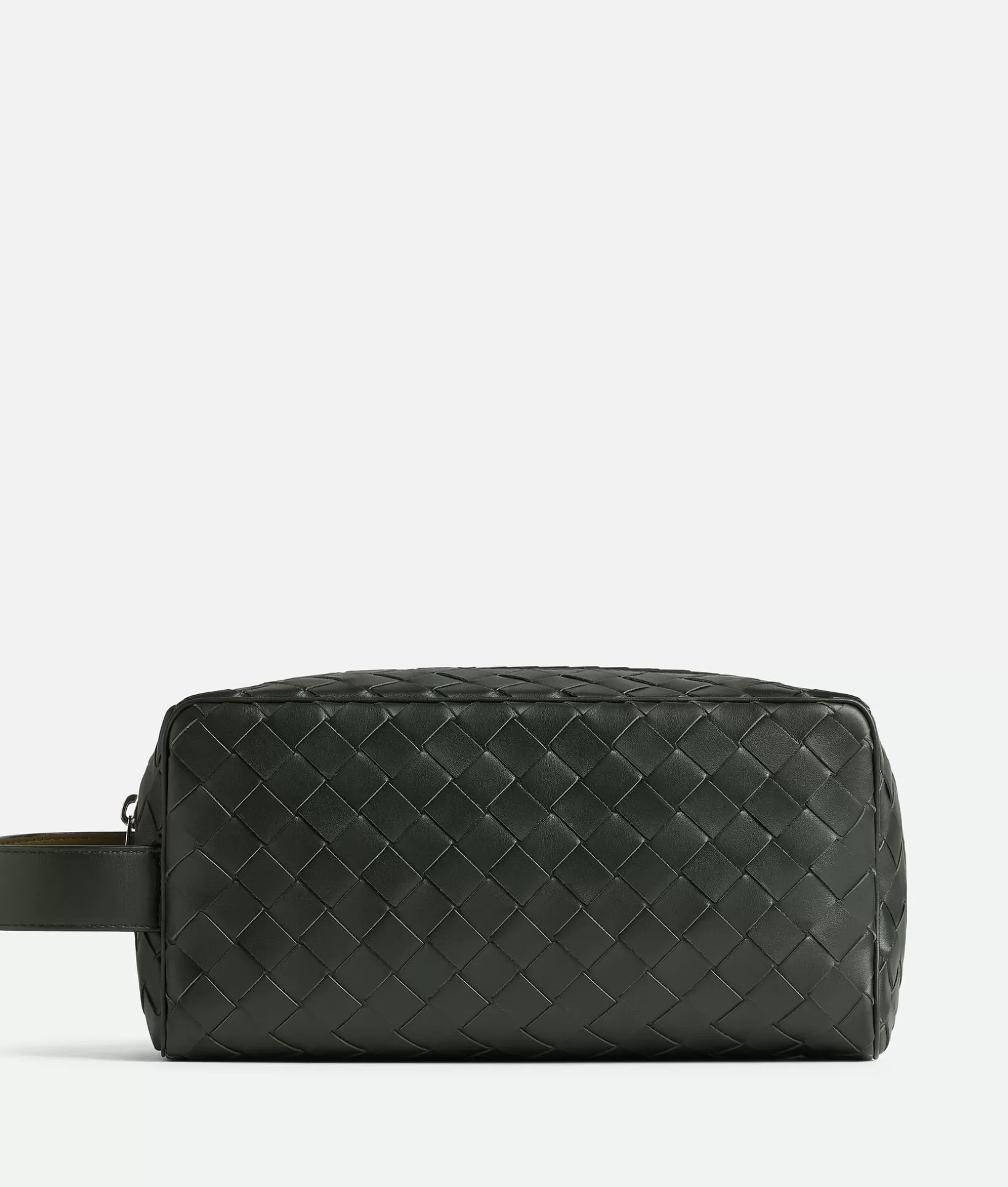 Pouches And Travel Accessories | Pouches And Travel Accessories>Bottega Veneta Intrecciato Travel Pouch Dark green / Mud