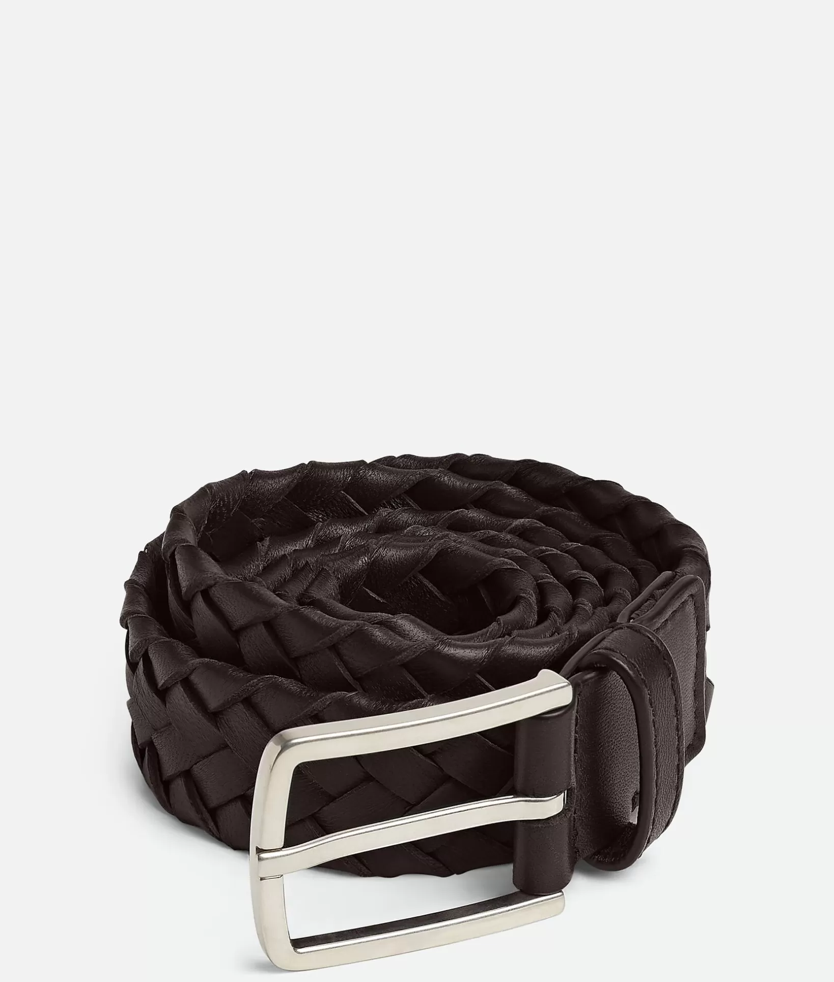 Belts>Bottega Veneta Intreccio Belt Fondant