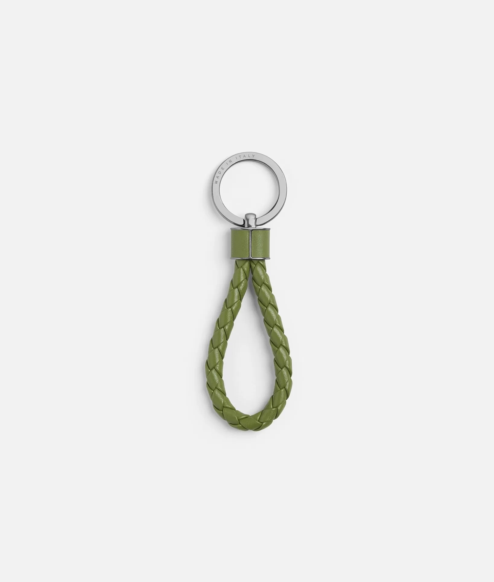 Key Rings>Bottega Veneta Intreccio Key Ring Tea leaf