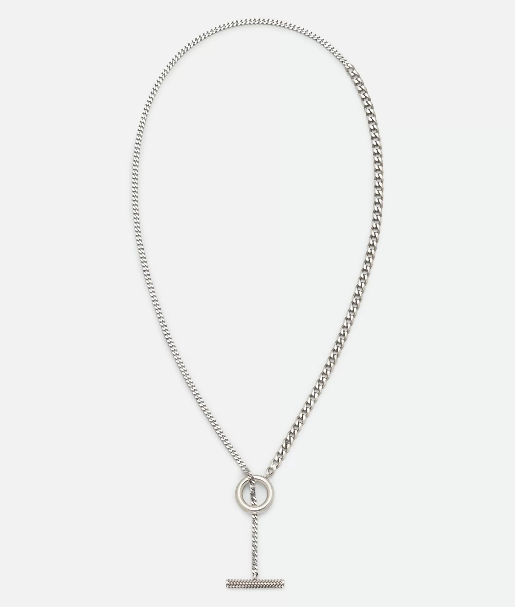 Necklaces>Bottega Veneta Intreccio Necklace Silver