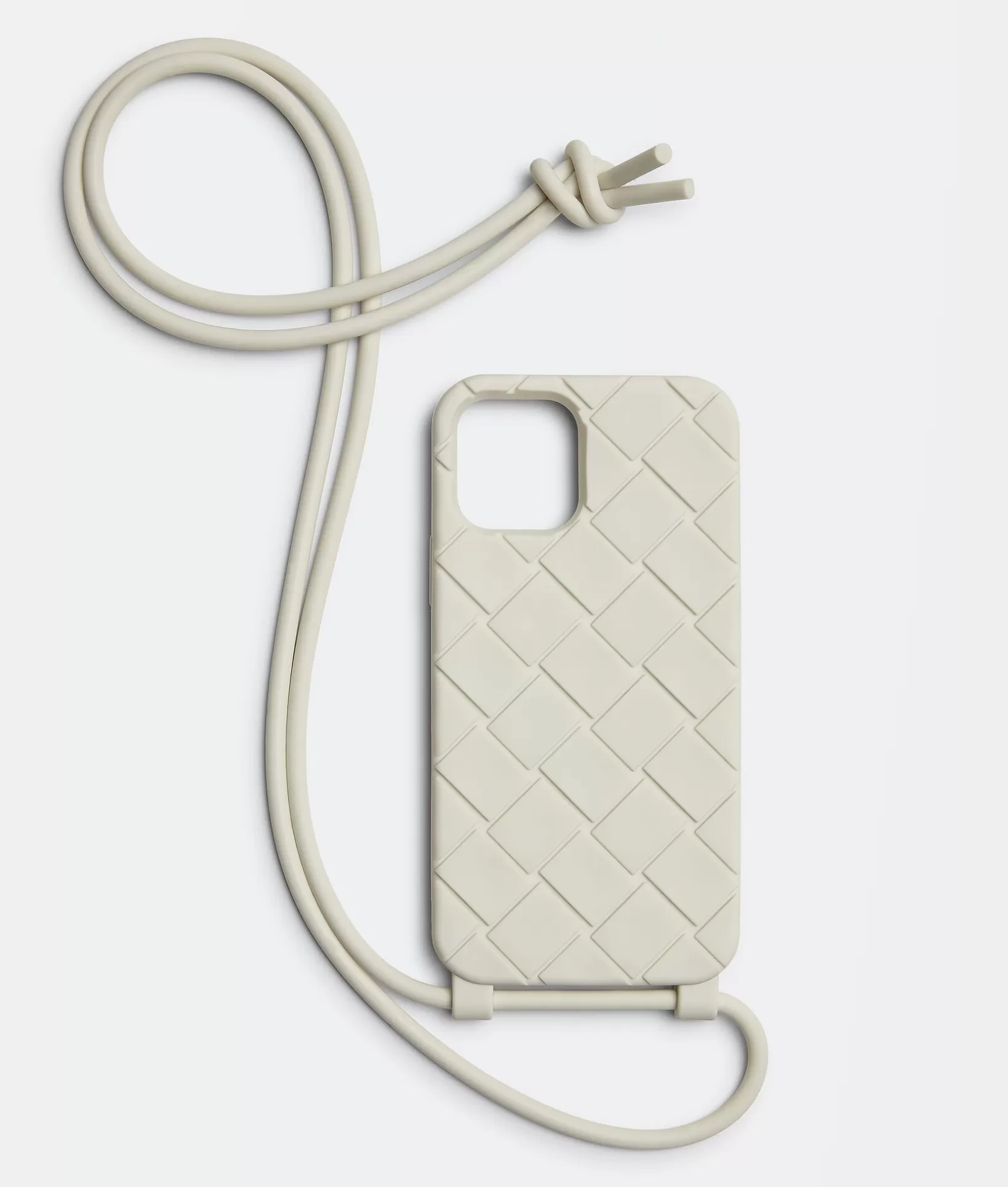 Tech>Bottega Veneta IPhone 13 Pro Case On Strap White