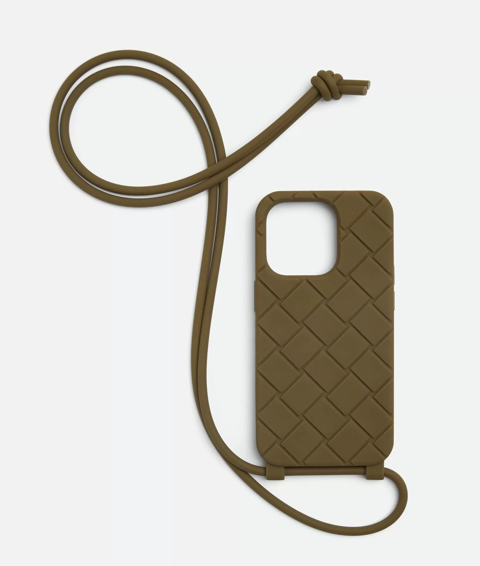 Tech | Tech>Bottega Veneta IPhone 14 Pro Case On Strap Mud