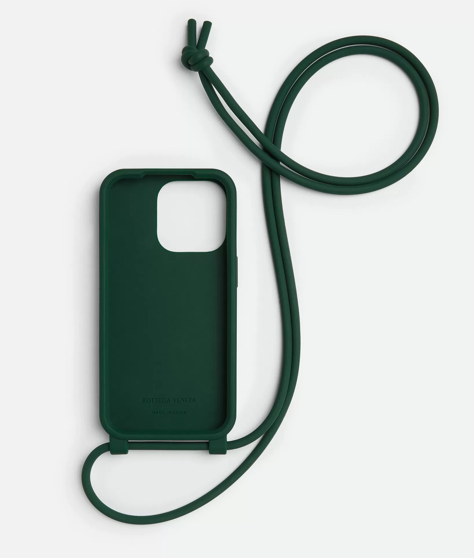 Tech | Tech>Bottega Veneta IPhone 14 Pro Case On Strap Emerald green