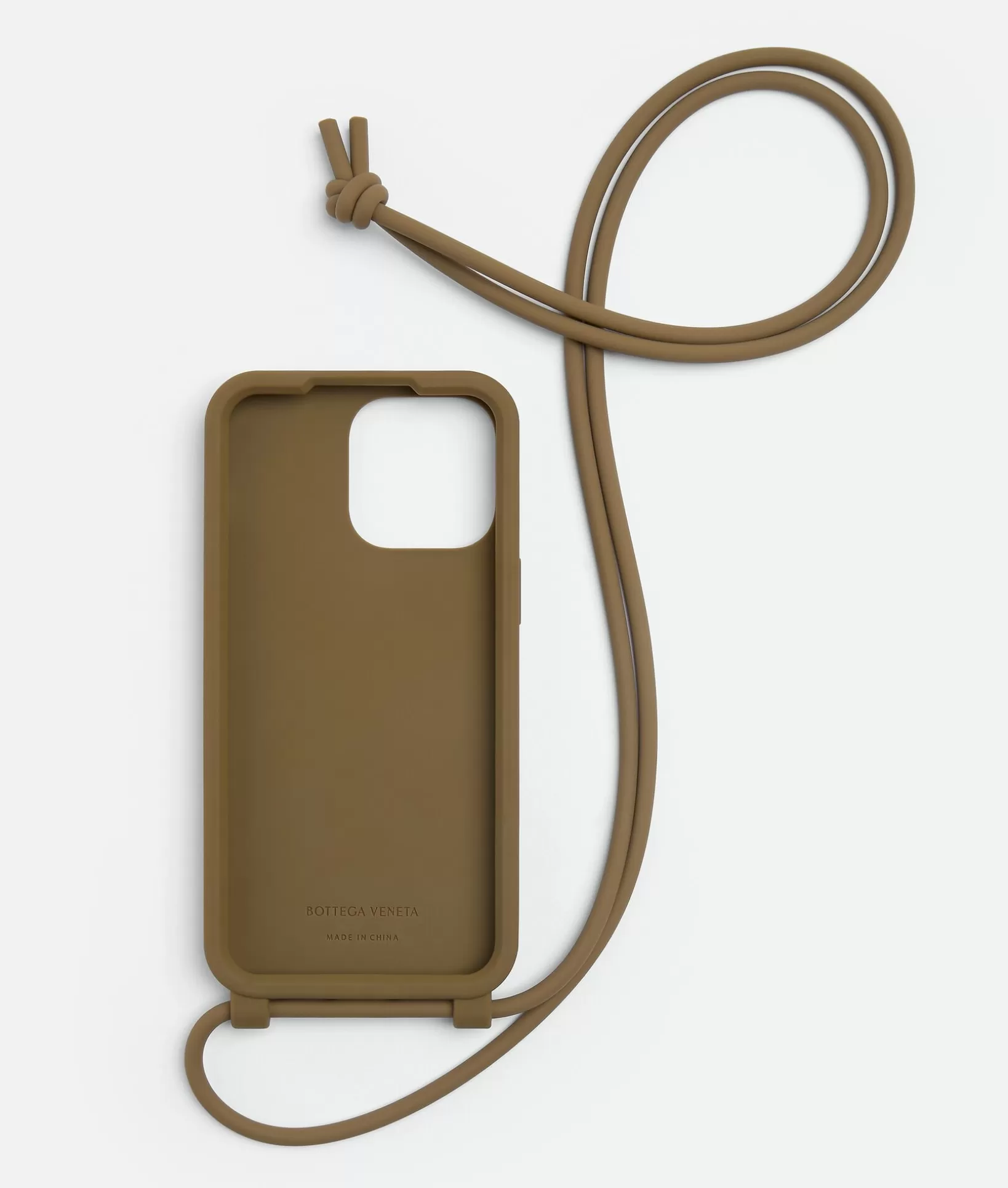 Tech | Tech>Bottega Veneta IPhone 14 Pro Max Case On Strap Mud